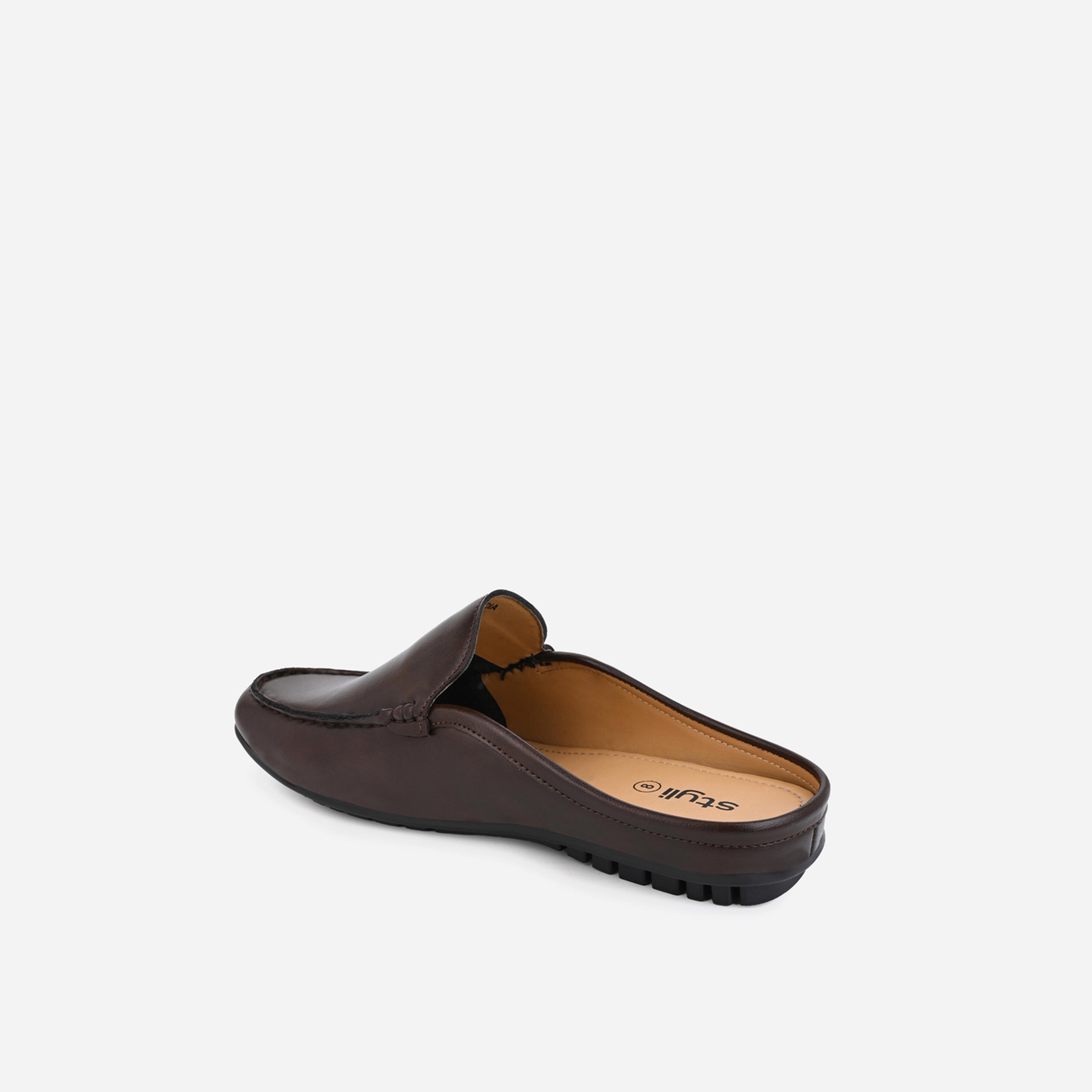 ستايلي-  حذاء من الجلد الصناعي سهل الارتداء-men-shoes-loafersandmoccasins-image-4