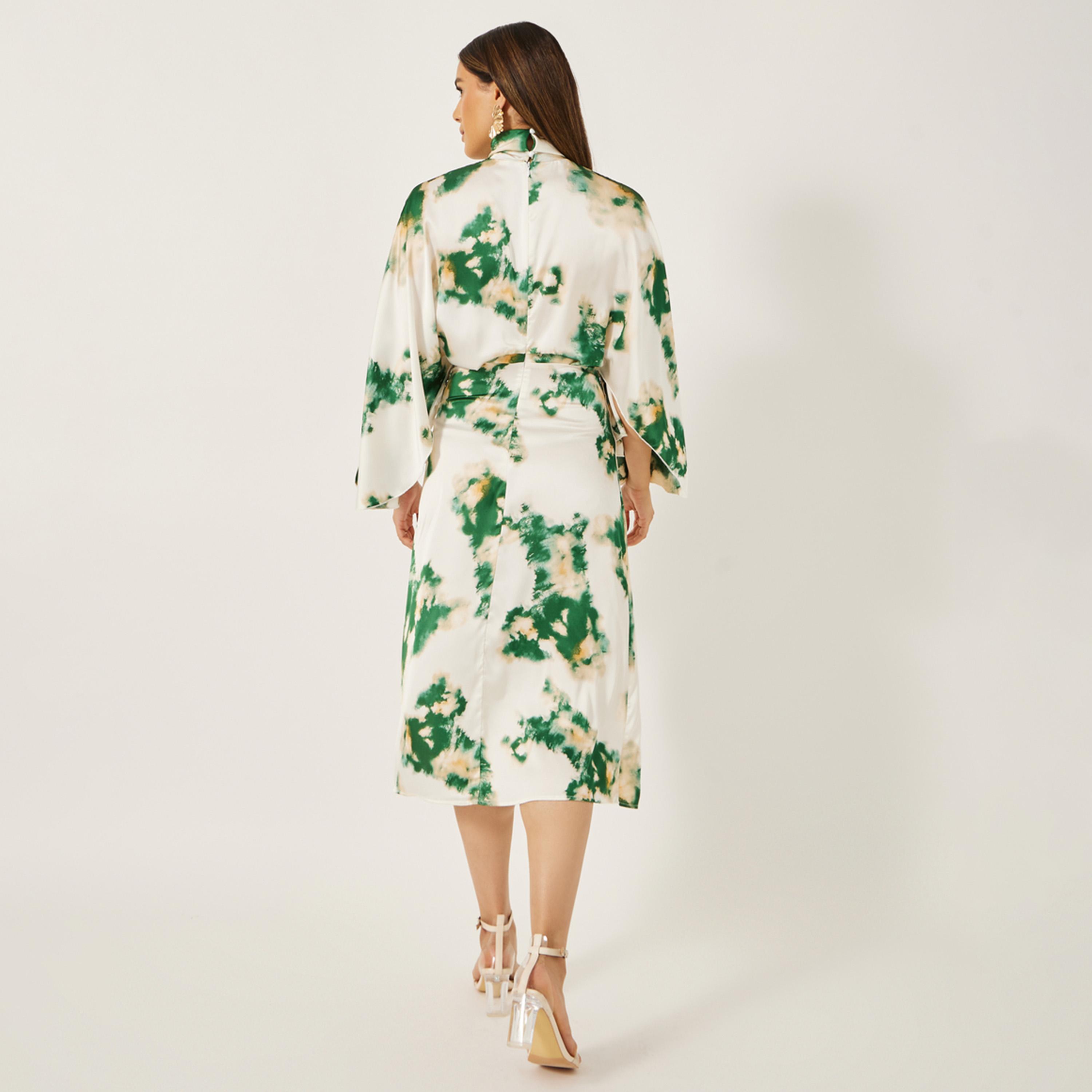 Styli Print Satin Long Sleeves Sheath Midi Dress-women-clothing-dresses-image-6