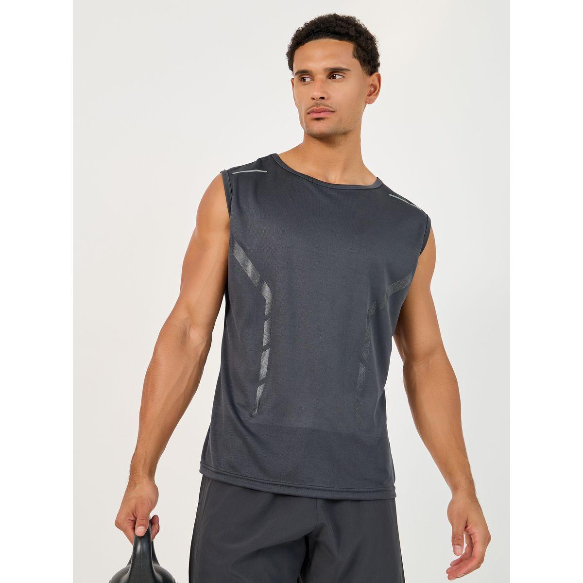 Styli Stretchable Drop Armhole Workout Tank-men-clothing-sportswearandactivewear-tshirtsandpolos-image-1