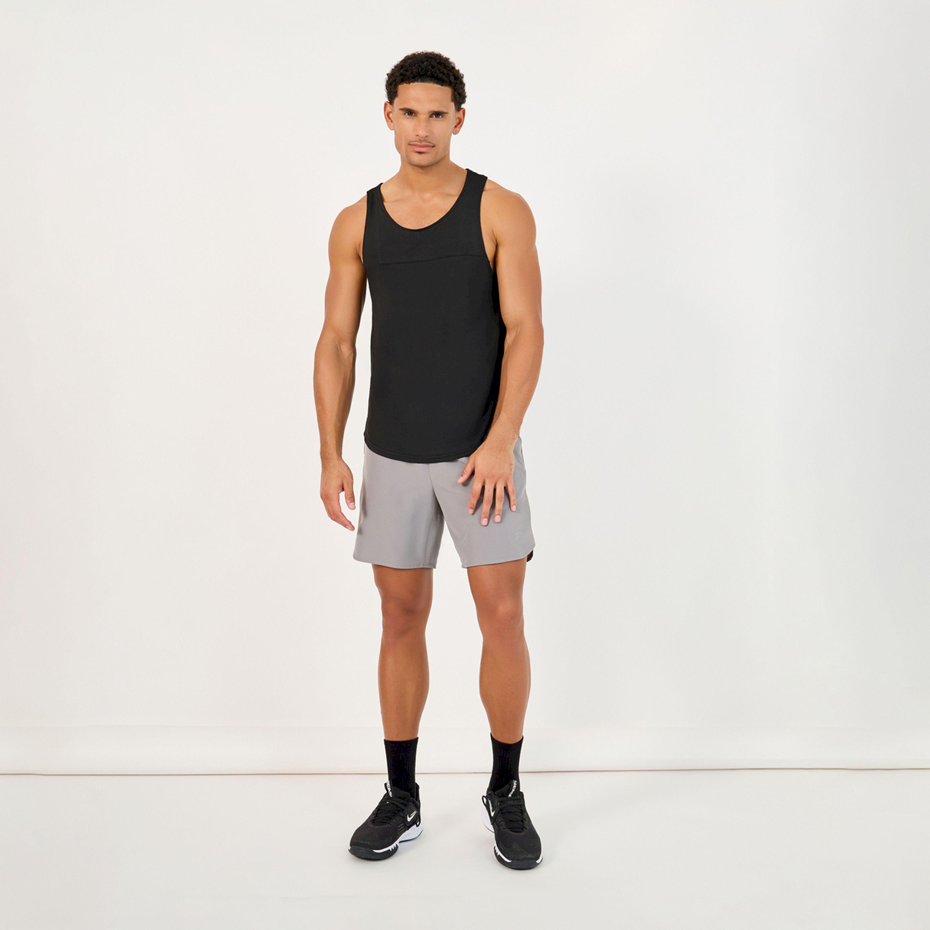 Styli Active Solid Stretchable Training Sleeveless Tank-men-clothing-sportswearandactivewear-tshirtsandpolos-image-2