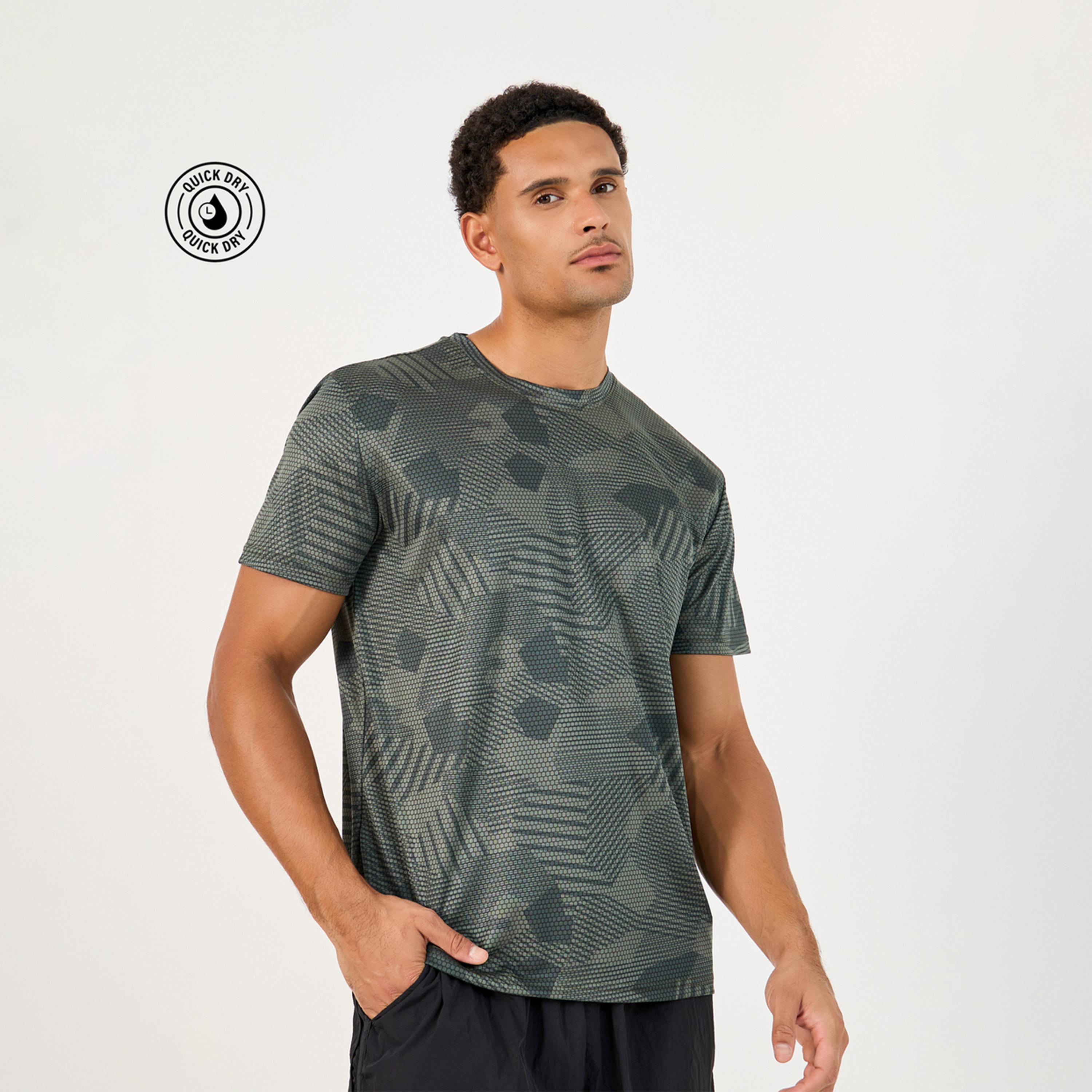 Styli Active All Over Print Stretchable Training T-Shirt-men-clothing-sportswearandactivewear-tshirtsandpolos-image-1