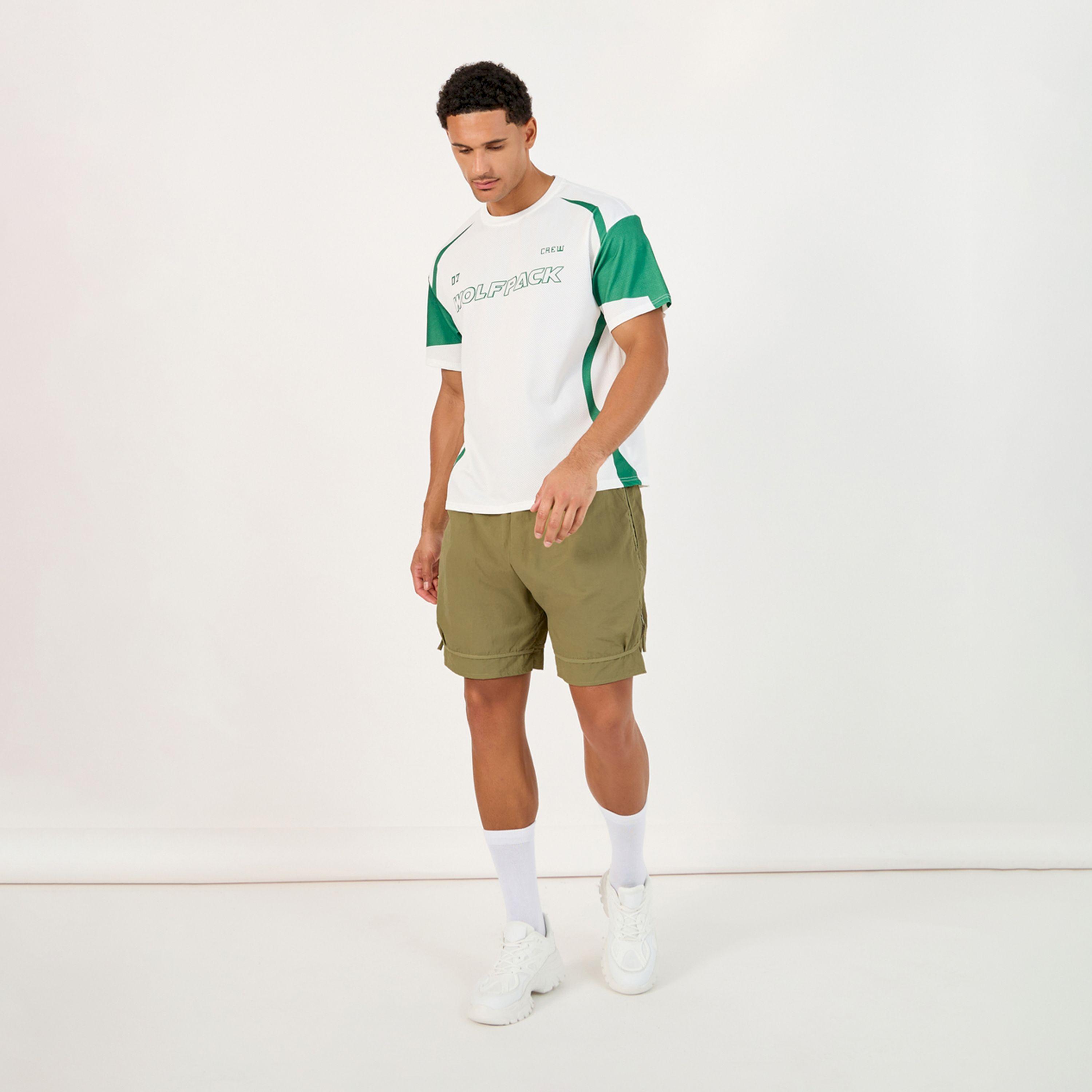Styli Active 7 inches Quick Dry Woven Shorts with Tape Hem & Zip Detail-men-clothing-sportswearandactivewear-bottoms-image-2