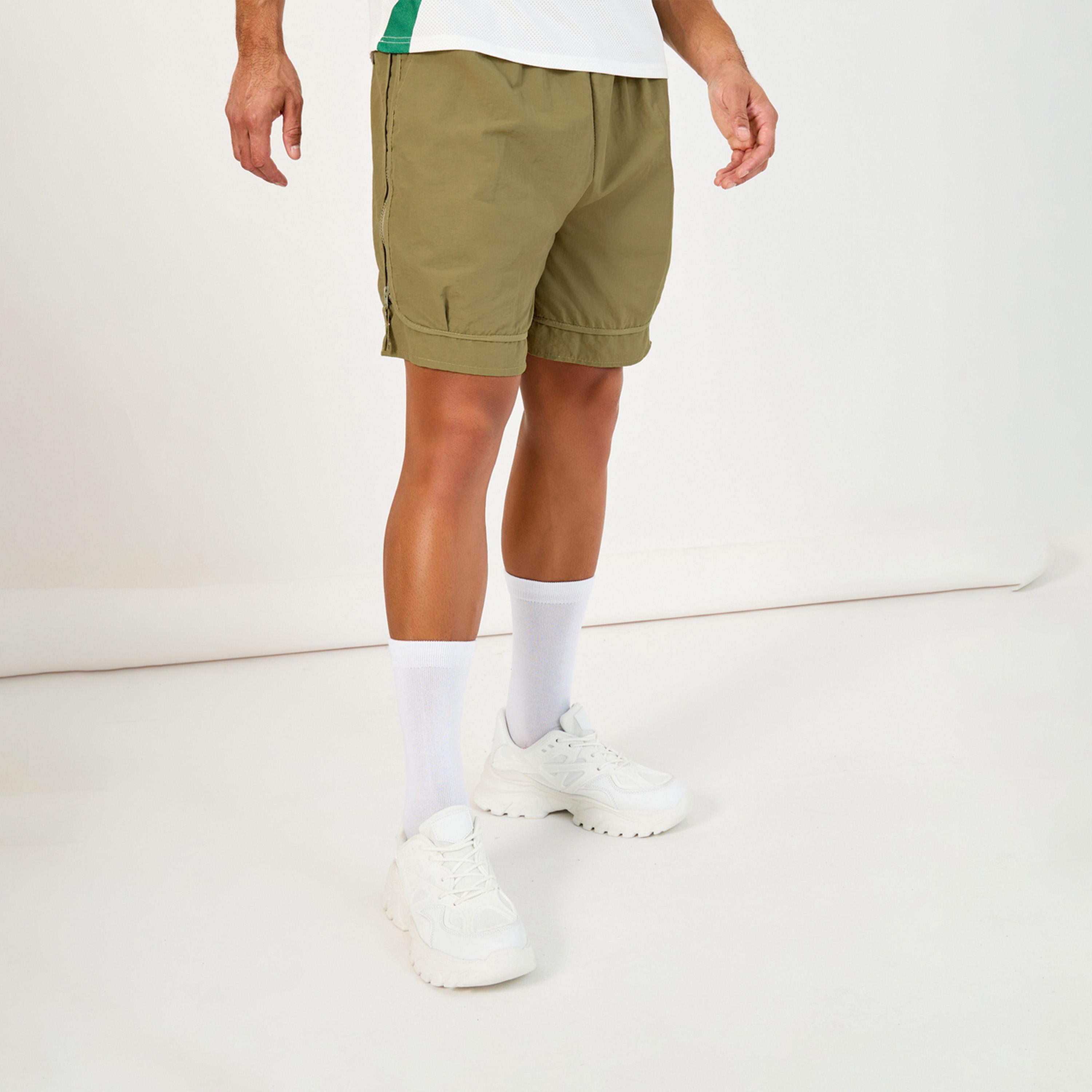 Styli Active 7 inches Quick Dry Woven Shorts with Tape Hem & Zip Detail-men-clothing-sportswearandactivewear-bottoms-image-3