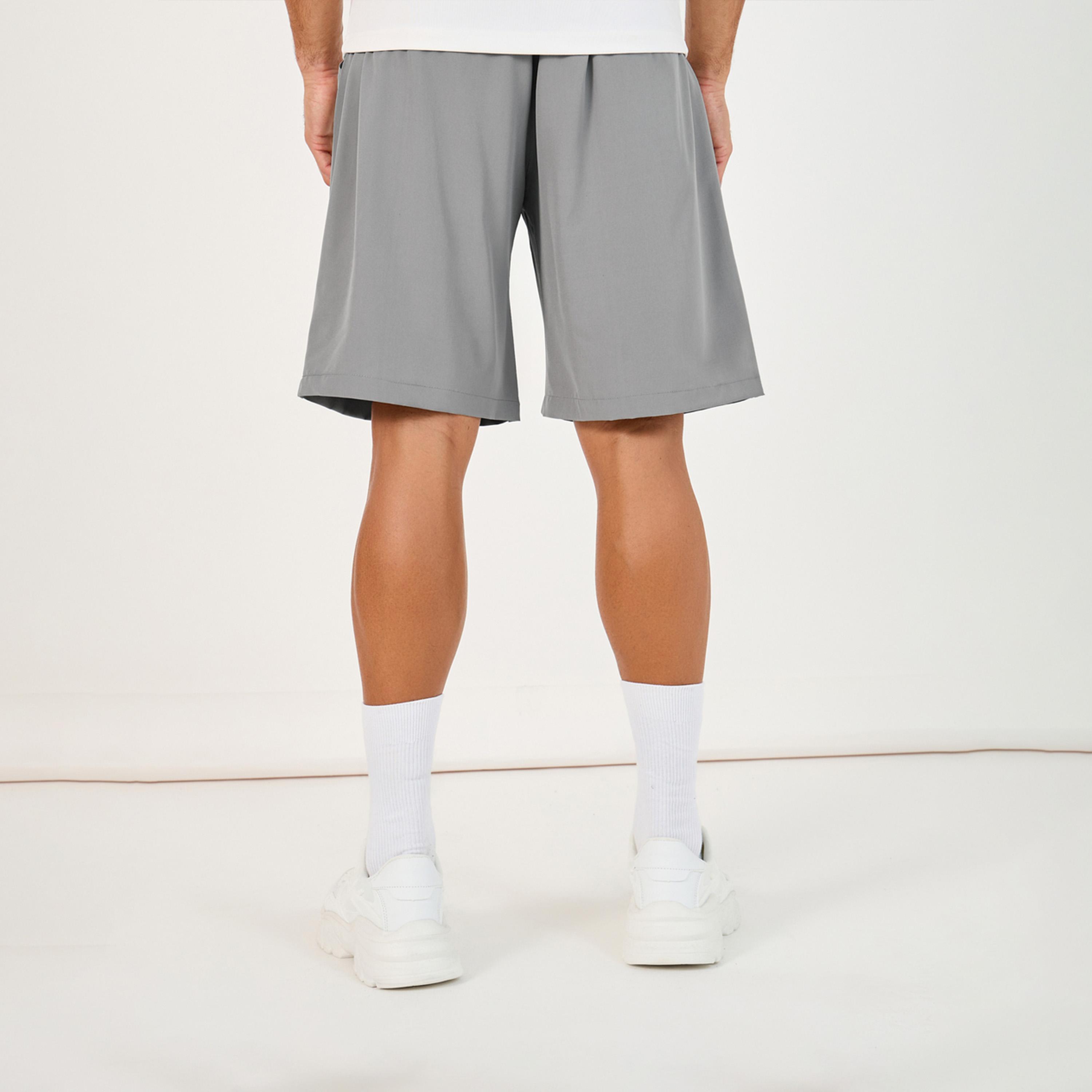 Styli Active 9 inches Quick Dry Woven Shorts with Contrast Piping Detail-men-clothing-sportswearandactivewear-bottoms-image-4