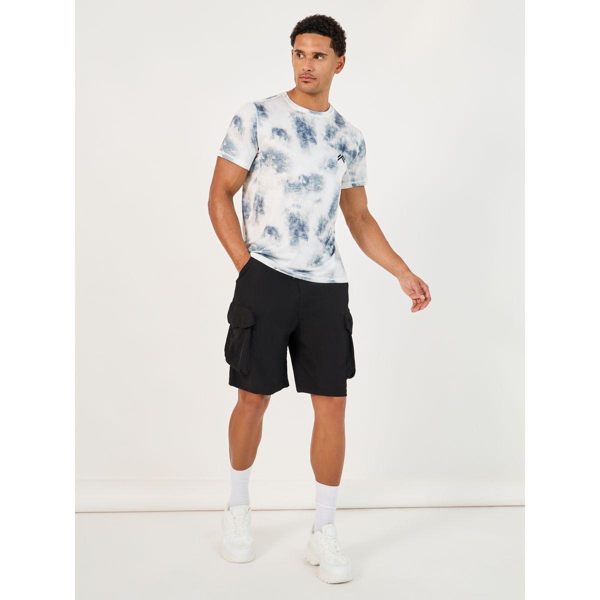 شورت كارجو كويك دراي بأربطة-men-clothing-sportswearandactivewear-bottoms-image-2