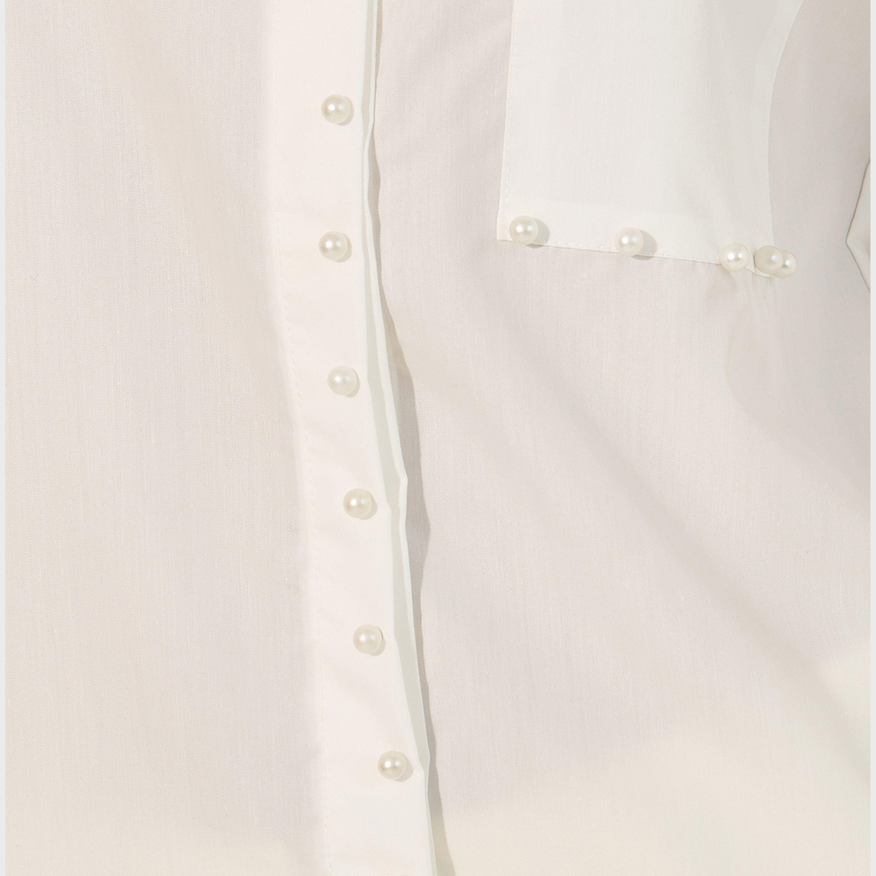 Styli Faux Pearl Embellished Spread Collar Shirt-women-clothing-shirtsandblouses-shirts-image-4