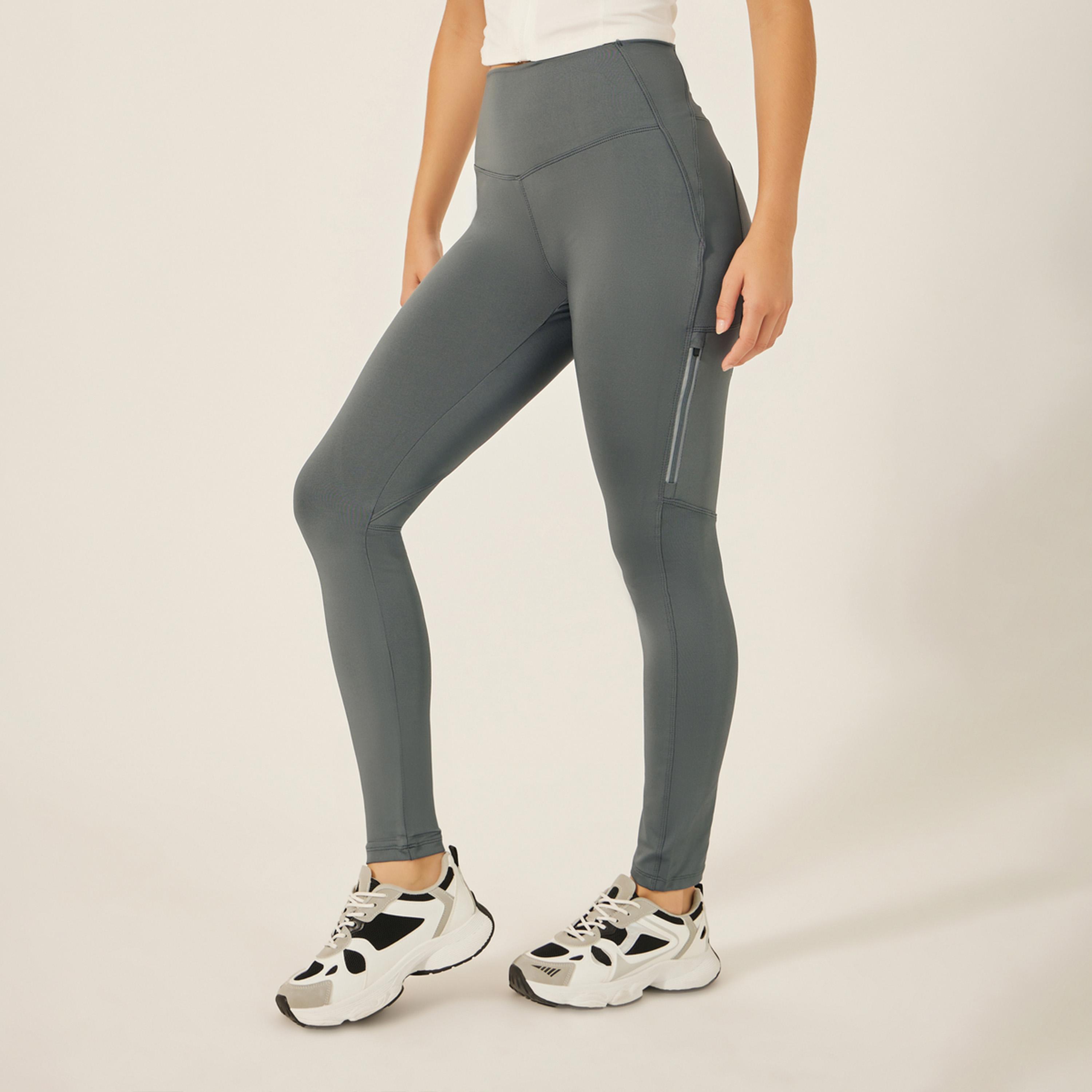 Styli High Rise Zipped Pockets Leggings-women-clothing-sportswearandactivewear-bottoms-joggersandtrackpants-image-1