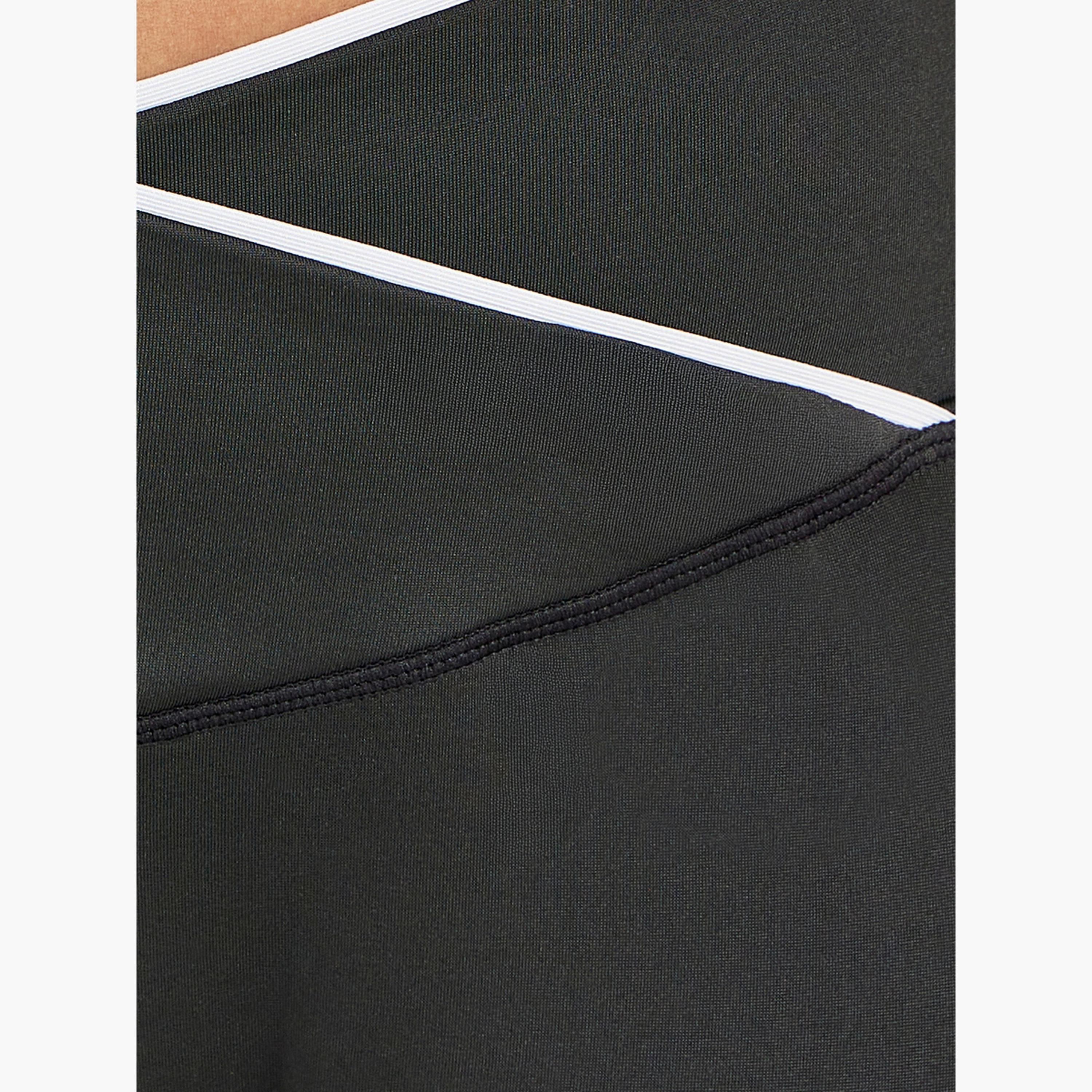 Styli Contrast Piped Wrap Look Waistband Flared Leggings-women-clothing-sportswearandactivewear-bottoms-joggersandtrackpants-image-3