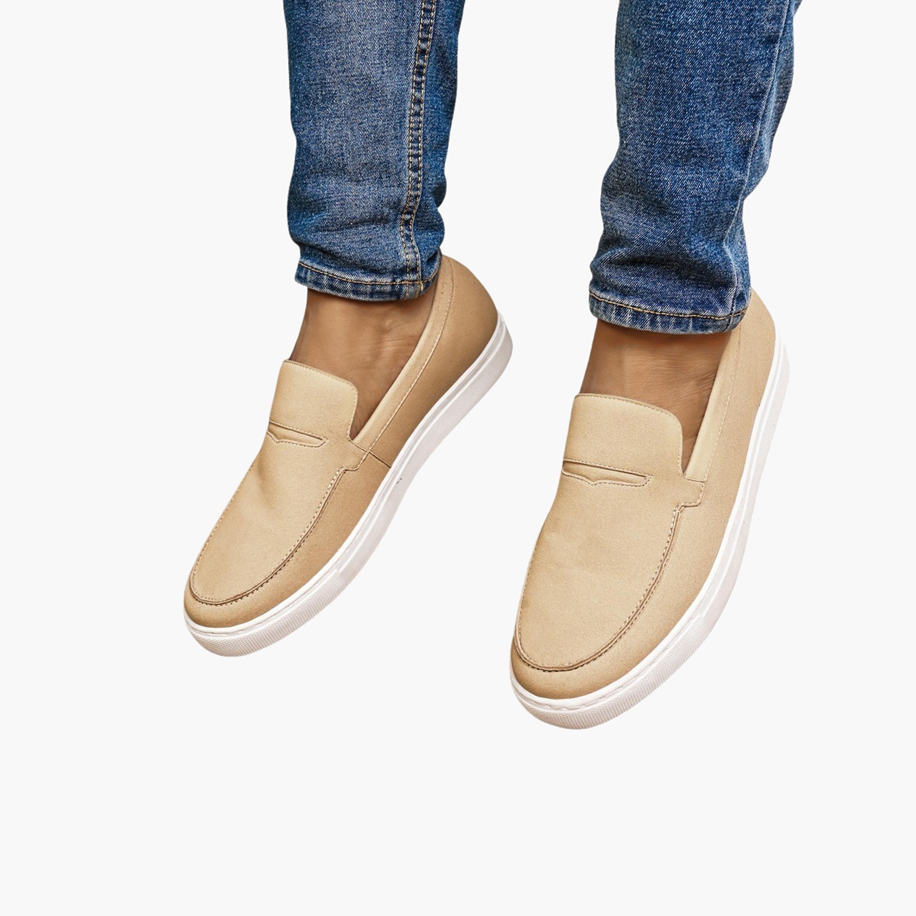 ستايلي - حذاء لوفر كاجوال رجالي بيج-men-shoes-loafersandmoccasins-image-5