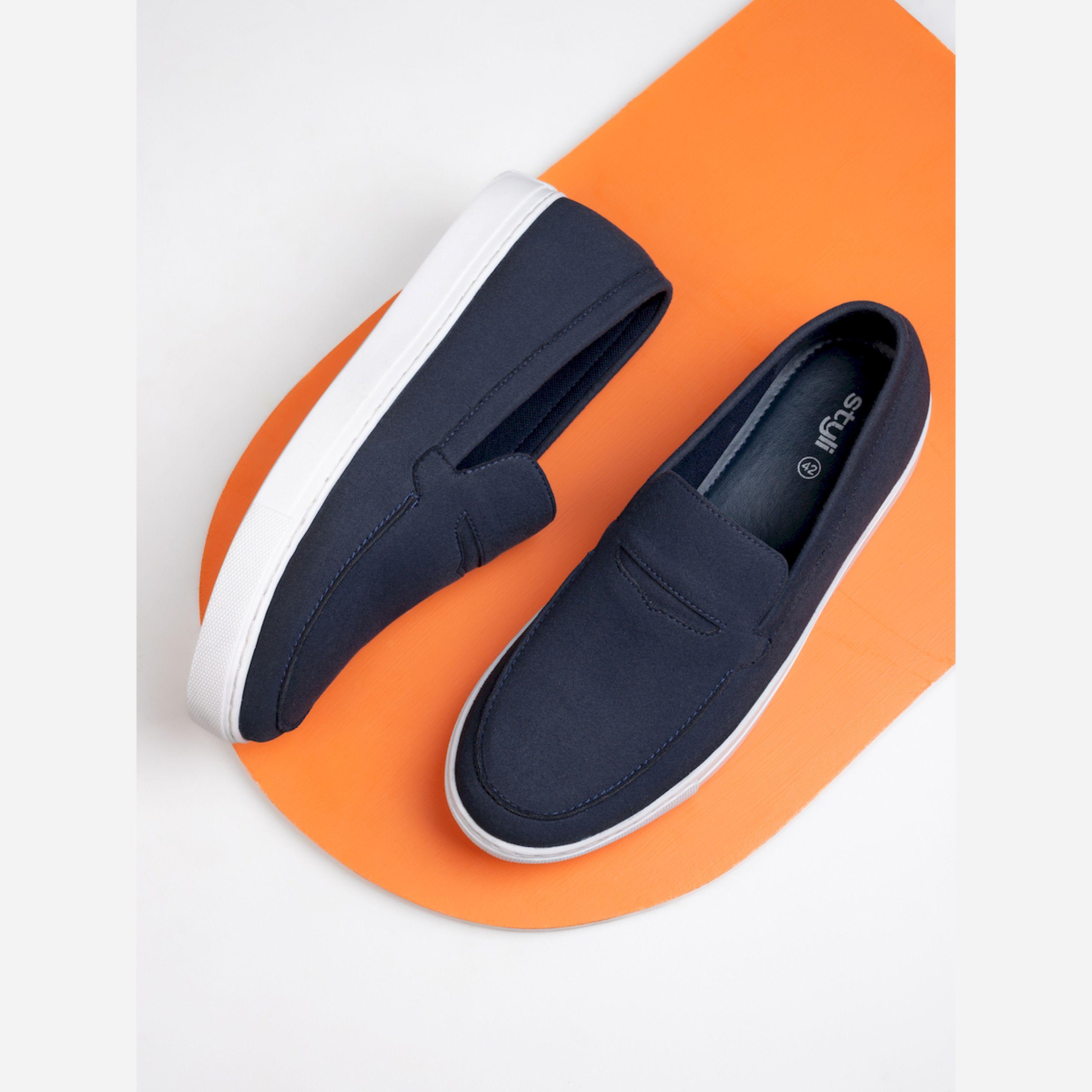 Styli Platform Sole Slip On Shoes-men-shoes-loafersandmoccasins-image-2