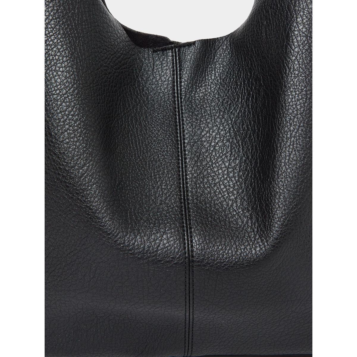 Styli Solid Tote Bag with Magnetic Closure-women-bagsandwallets-handbags-image-3