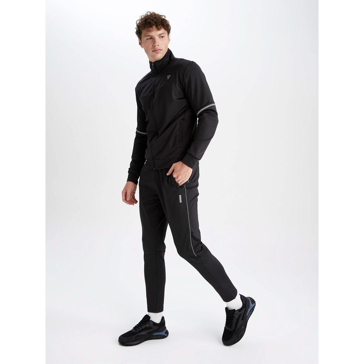 سويت شيرت بقصة سليم فت وسحَّاب غلق ديفاكتو × ستايلي-men-winterwear-hoodiesandsweatshirts-image-4