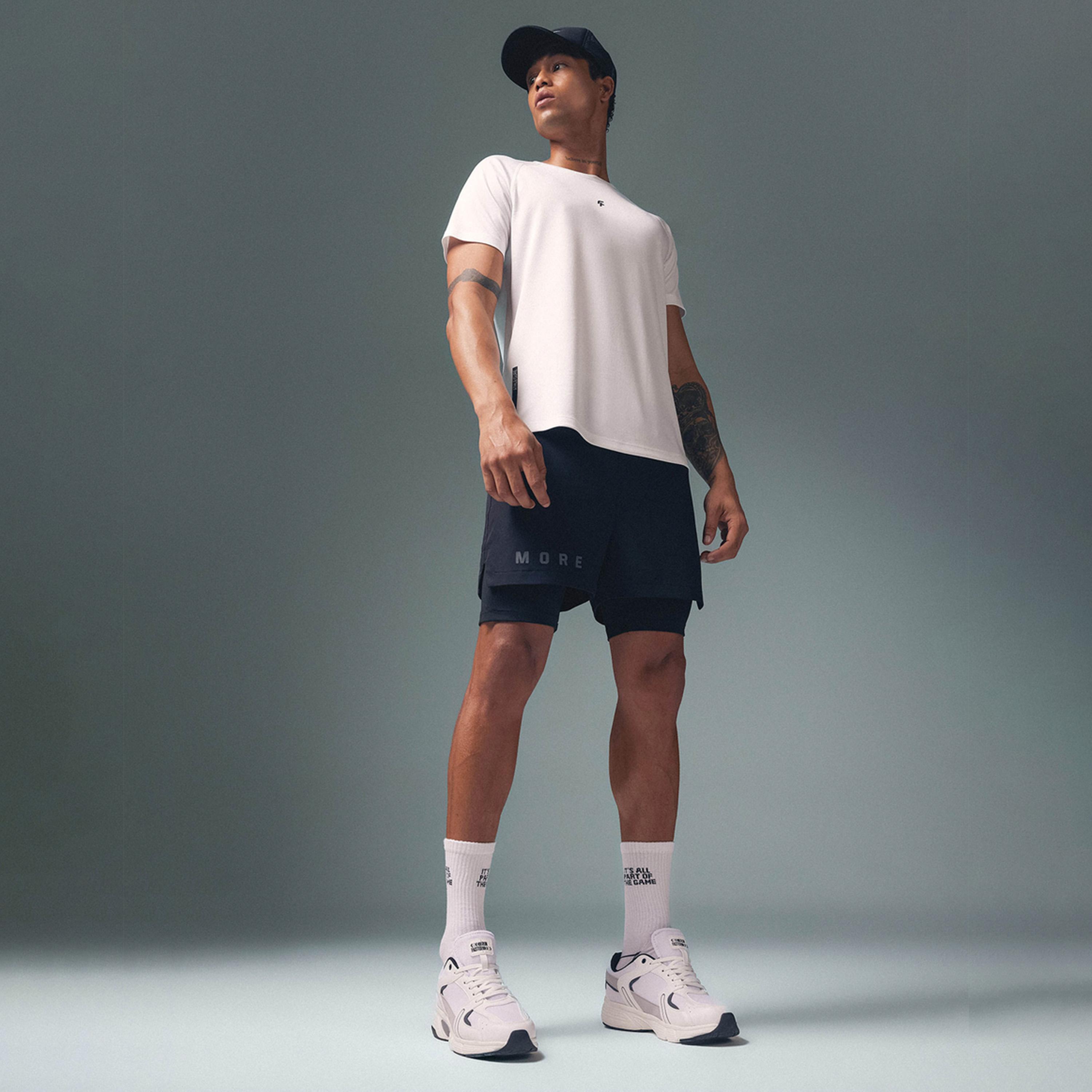 Defacto X Styli Slim Fit Athlete Woven Shorts-men-clothing-sportswearandactivewear-bottoms-image-5