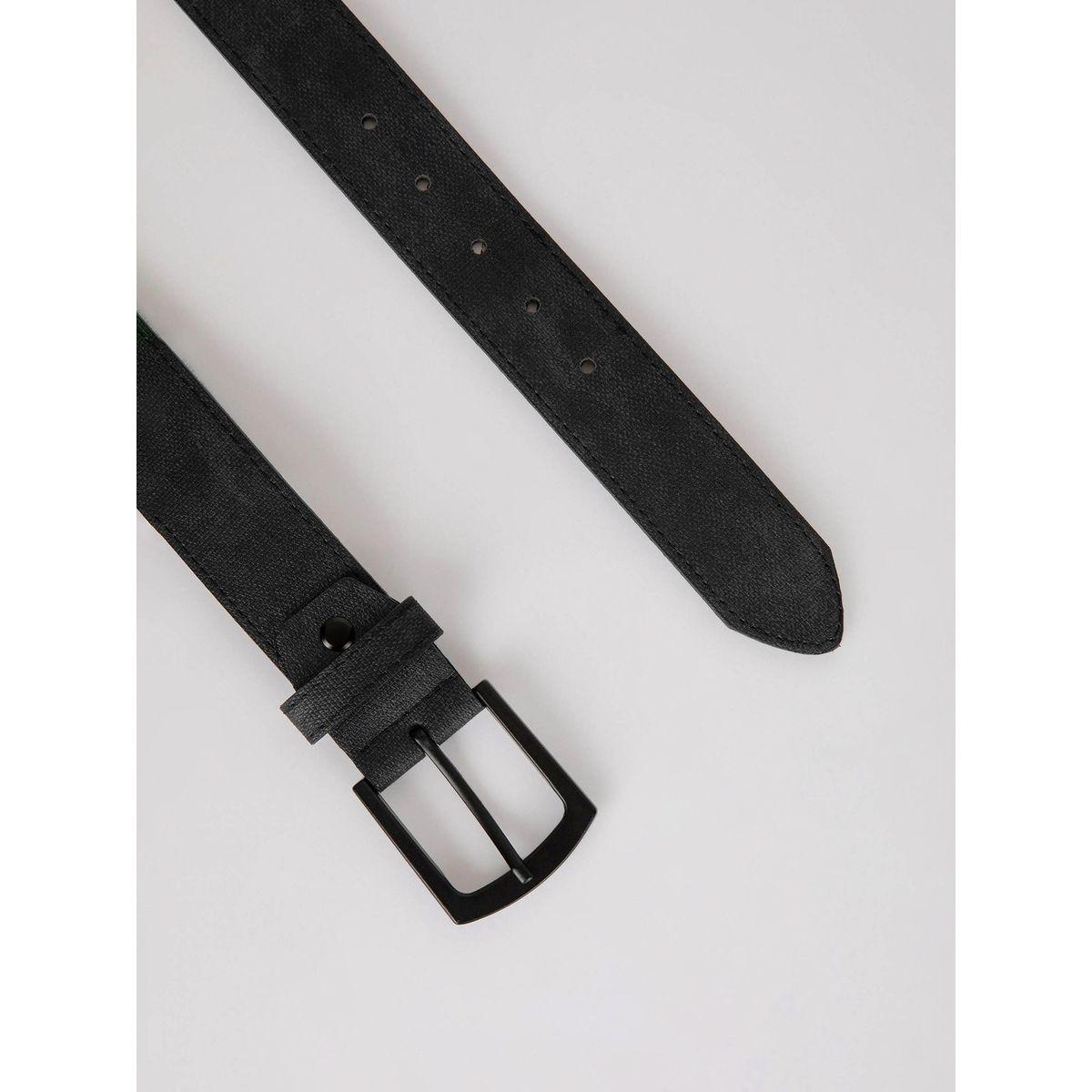 حزام خصر كلاسيك بجلد صناعي ديفاكتو × ستايلي-men-beltsandwallets-belts-image-3