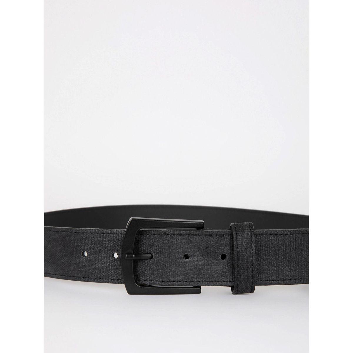 حزام خصر كلاسيك بجلد صناعي ديفاكتو × ستايلي-men-beltsandwallets-belts-image-4