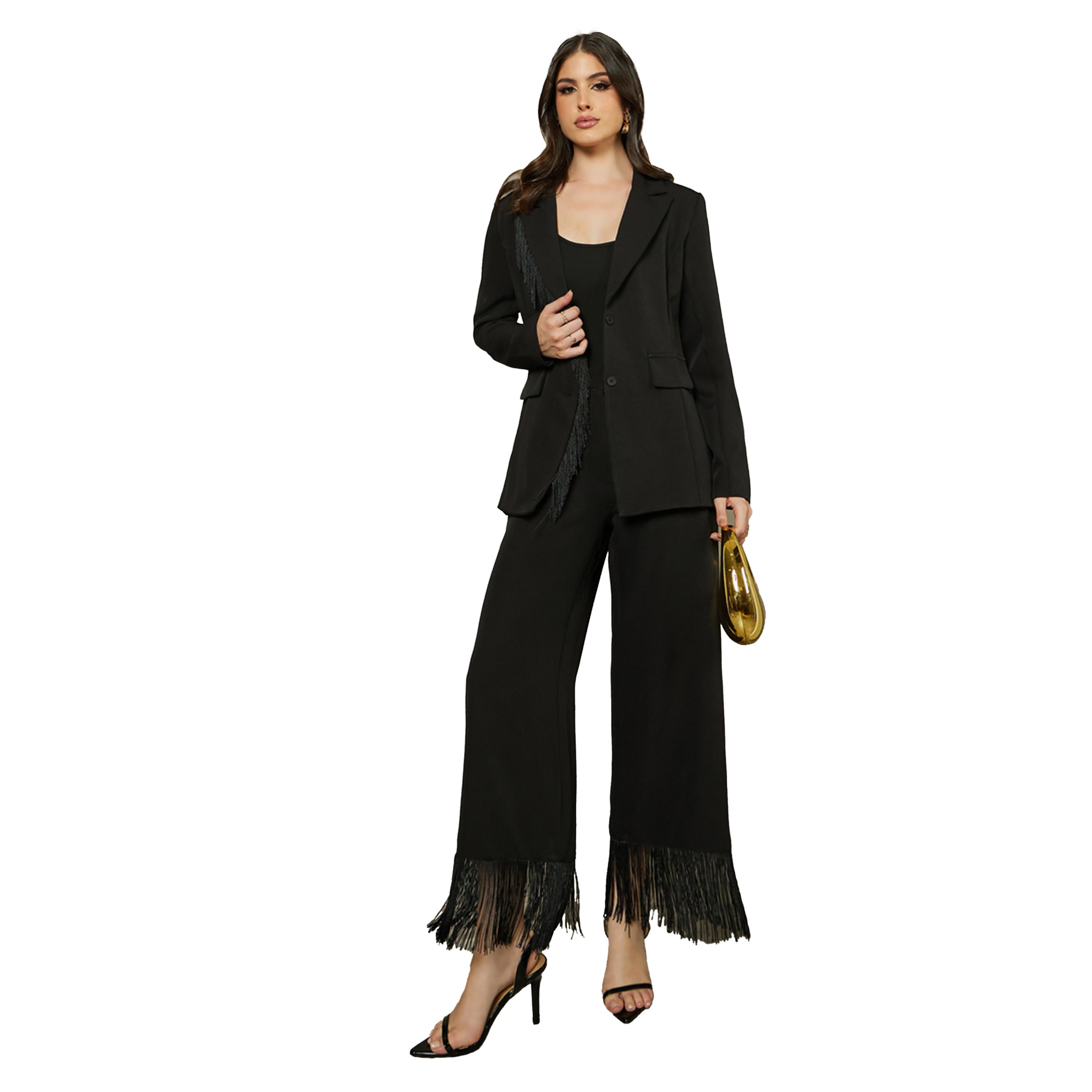 Styli Solid Single Breasted Blazer-women-clothing-coatsandjackets-blazers-image-1