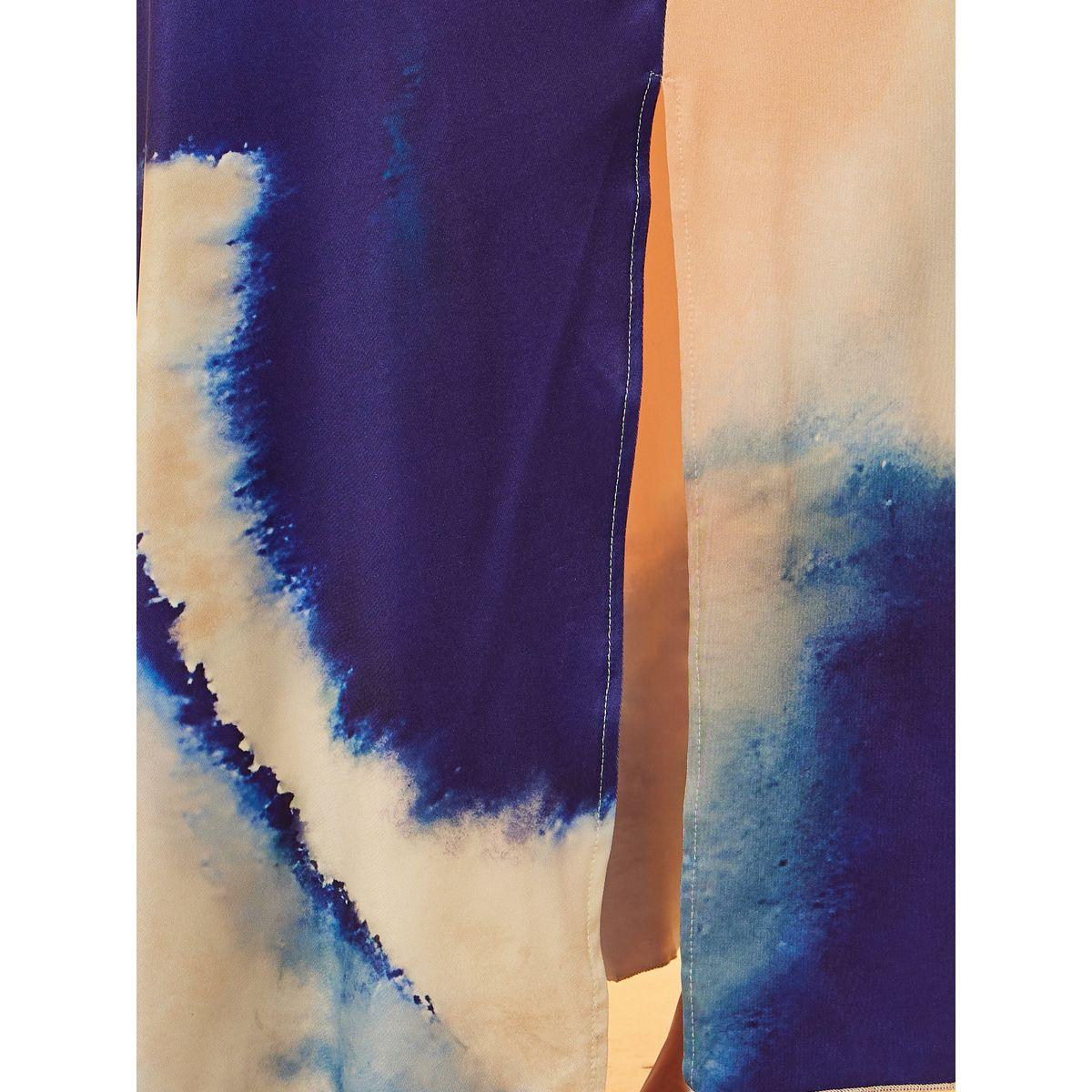Take Two Tie and Dye Print Ruched A-Line Maxi Dress-women-clothing-dresses-image-3