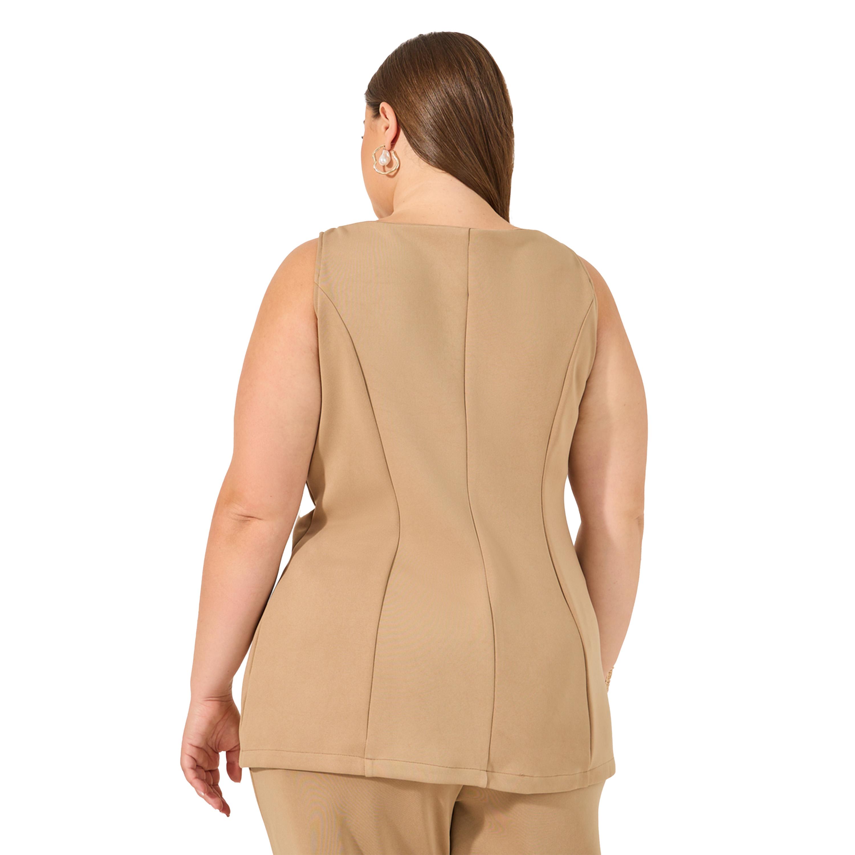 Styli Solid Sleeveless Button-Down Top-women-clothing-shirtsandblouses-blouses-image-4
