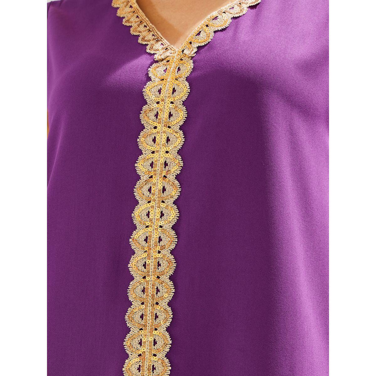 Styli Lace Trim Collared Abaya and Inner Dress Set-women-arabicclothing-abayas-image-6