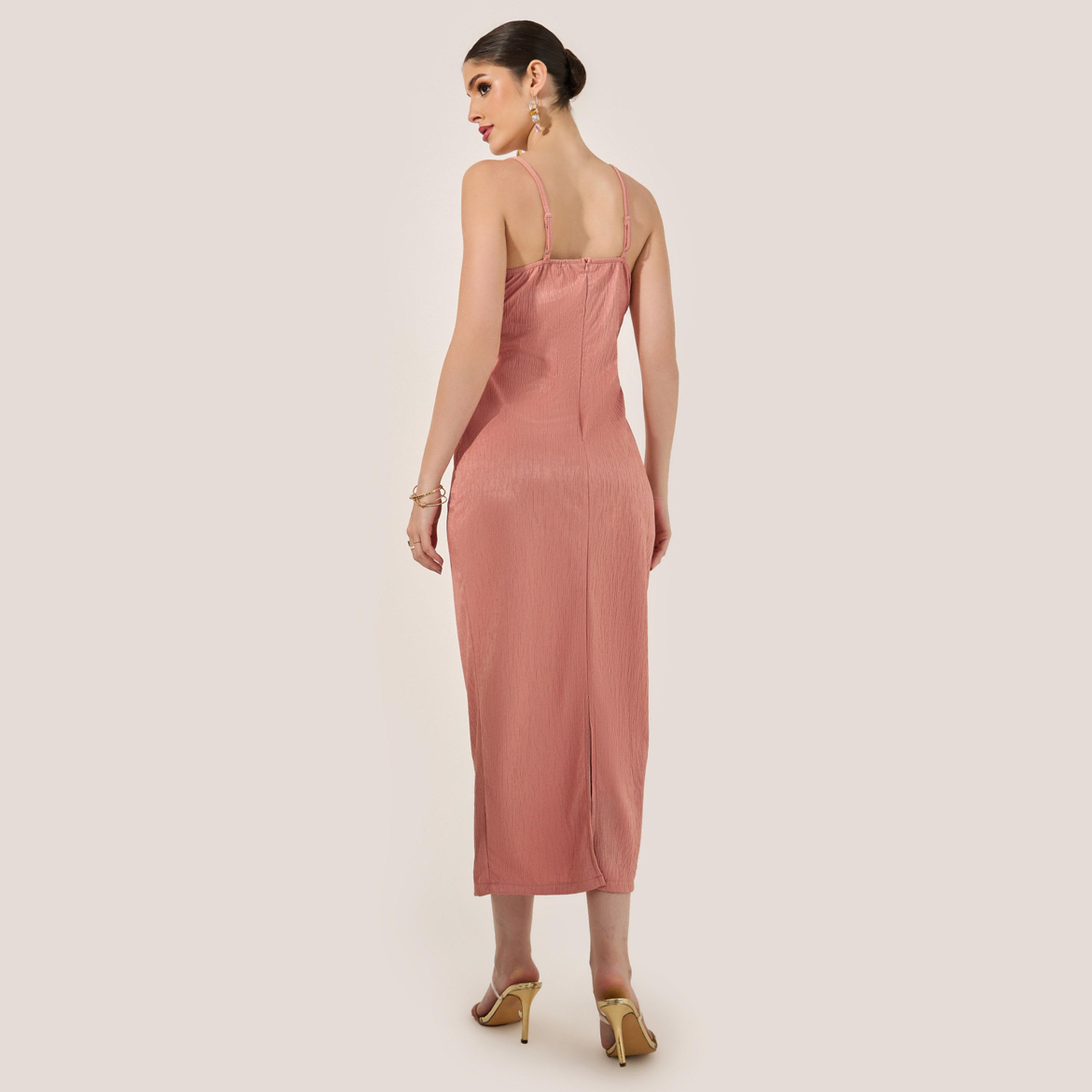 ستايلي - عباية أنيقة مع فستان داخلي بحواف ريش-women-arabicclothing-sets-image-6