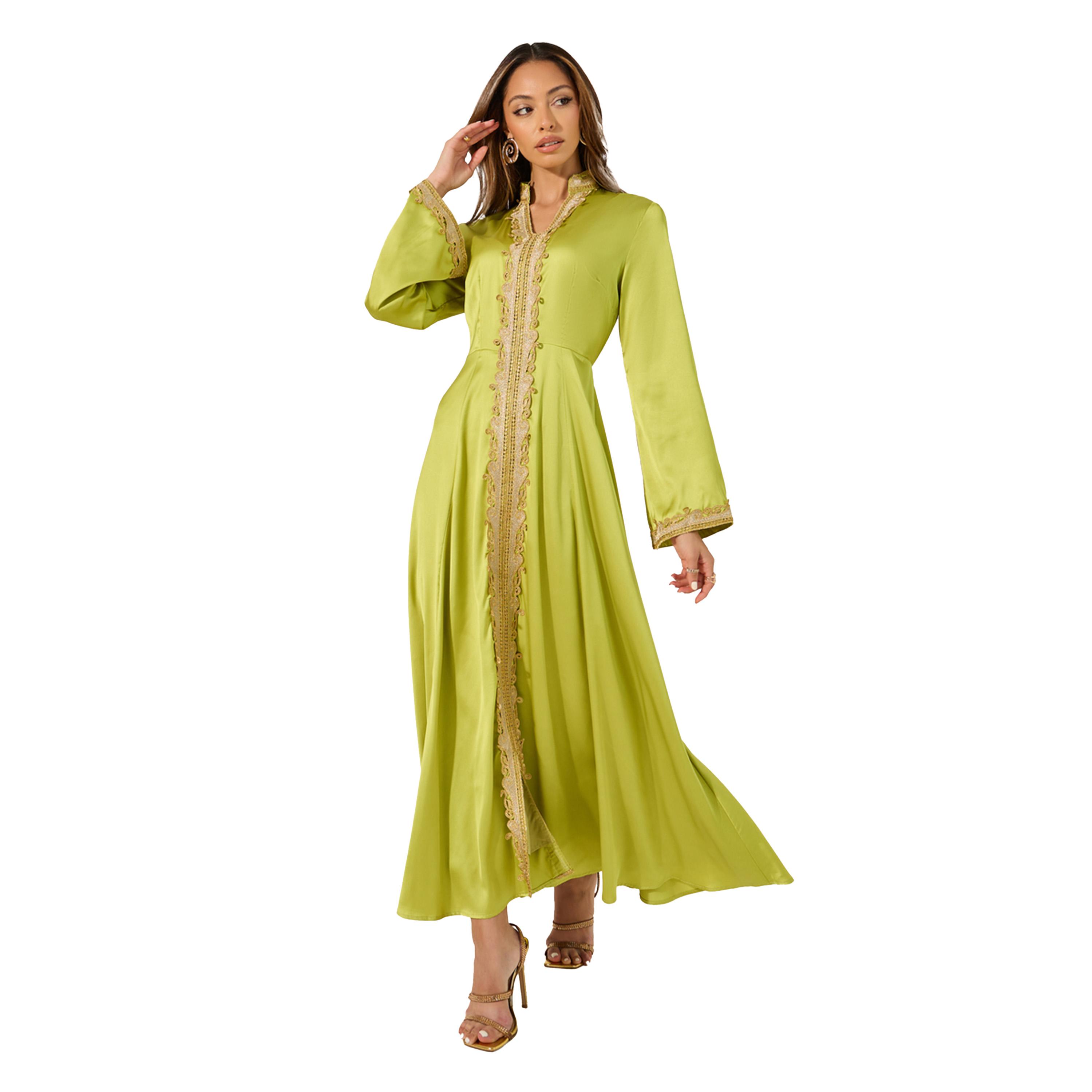 أميرة x ستايلي عباية واسعة بتفاصيل دانتيل-women-arabicclothing-jalabiyas-image-1