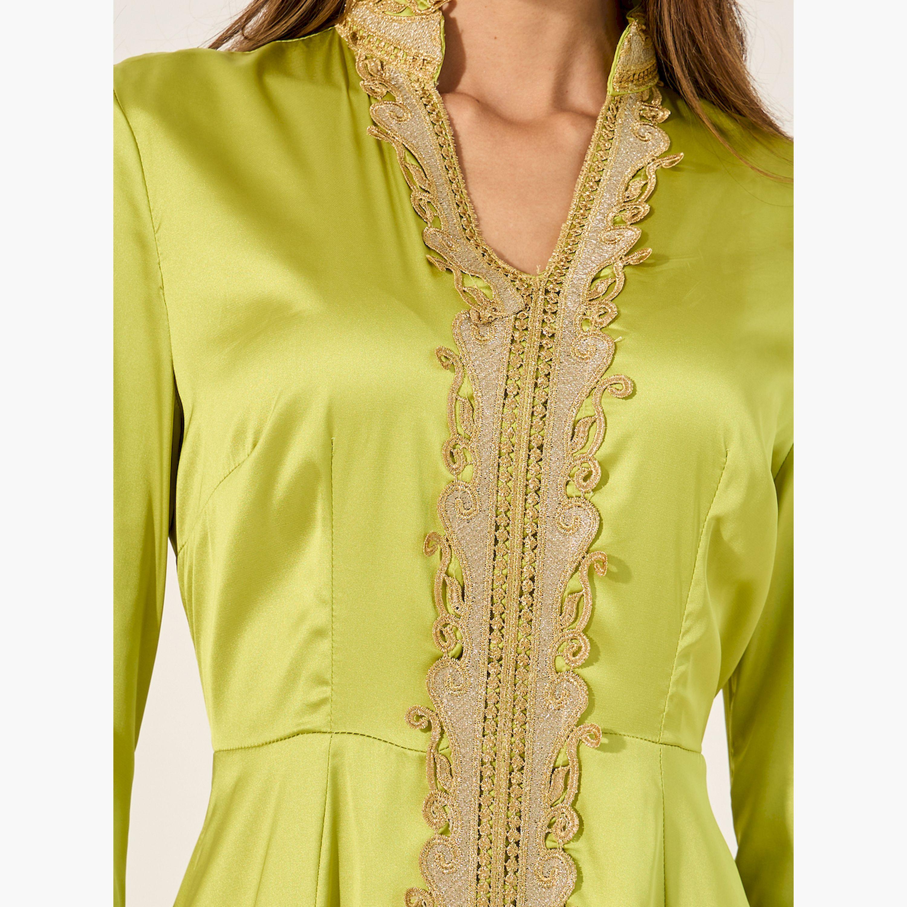 أميرة x ستايلي عباية واسعة بتفاصيل دانتيل-women-arabicclothing-jalabiyas-image-4