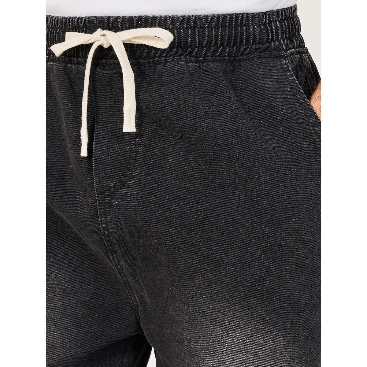 Styli Loose Fit Jeans with Knee Dart and Contrast Drawcord Detail-men-clothing-bottoms-jeans-image-3
