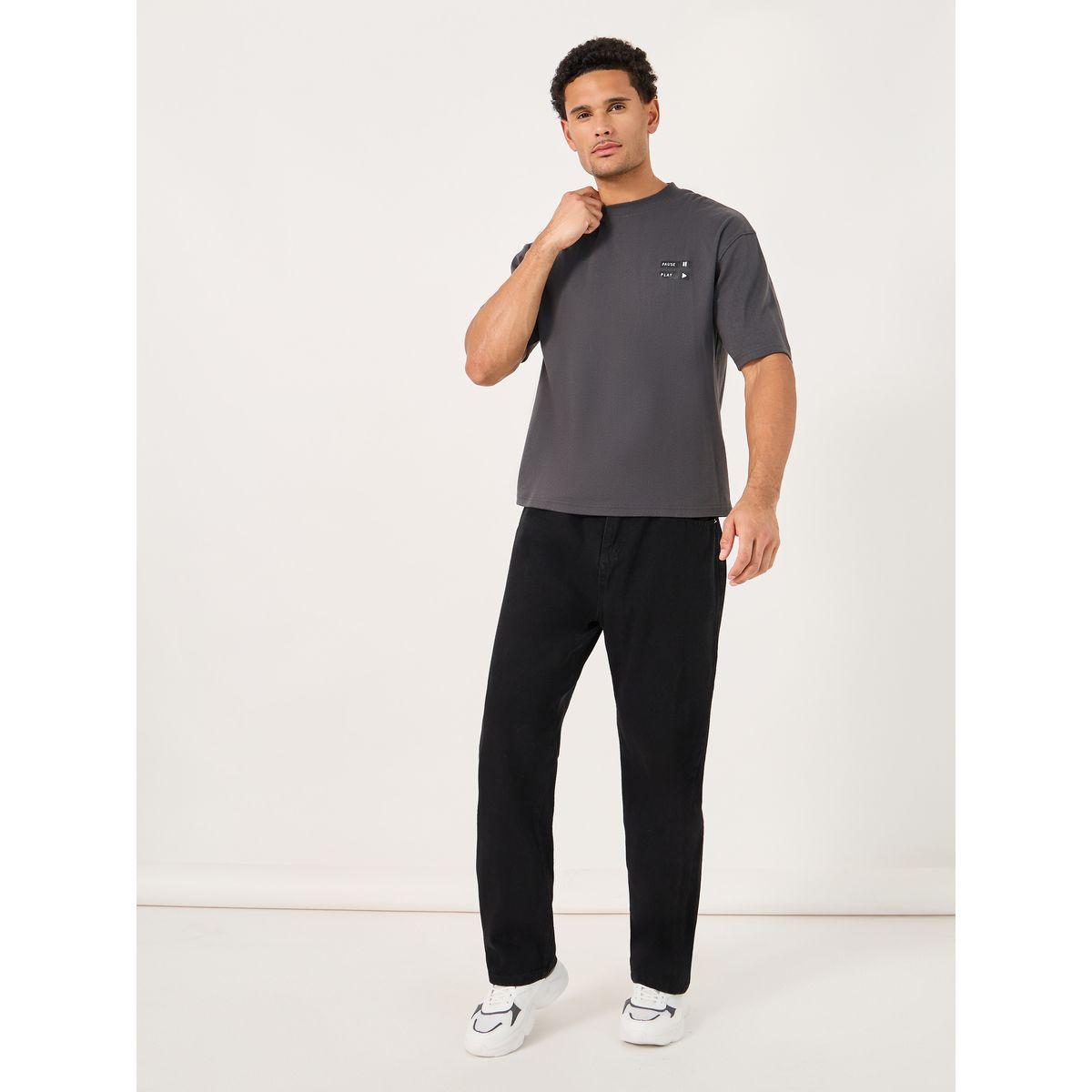 Styli Mid Rise Relaxed Fit Jeans with Pockets-men-clothing-bottoms-jeans-image-2