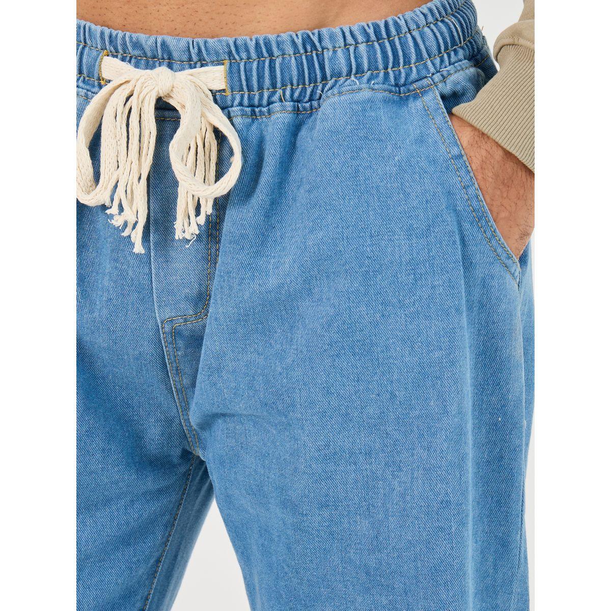 Styli Cotton Stretch Loose Fit Jeans with Contrast Drawcord-men-clothing-bottoms-jeans-image-3