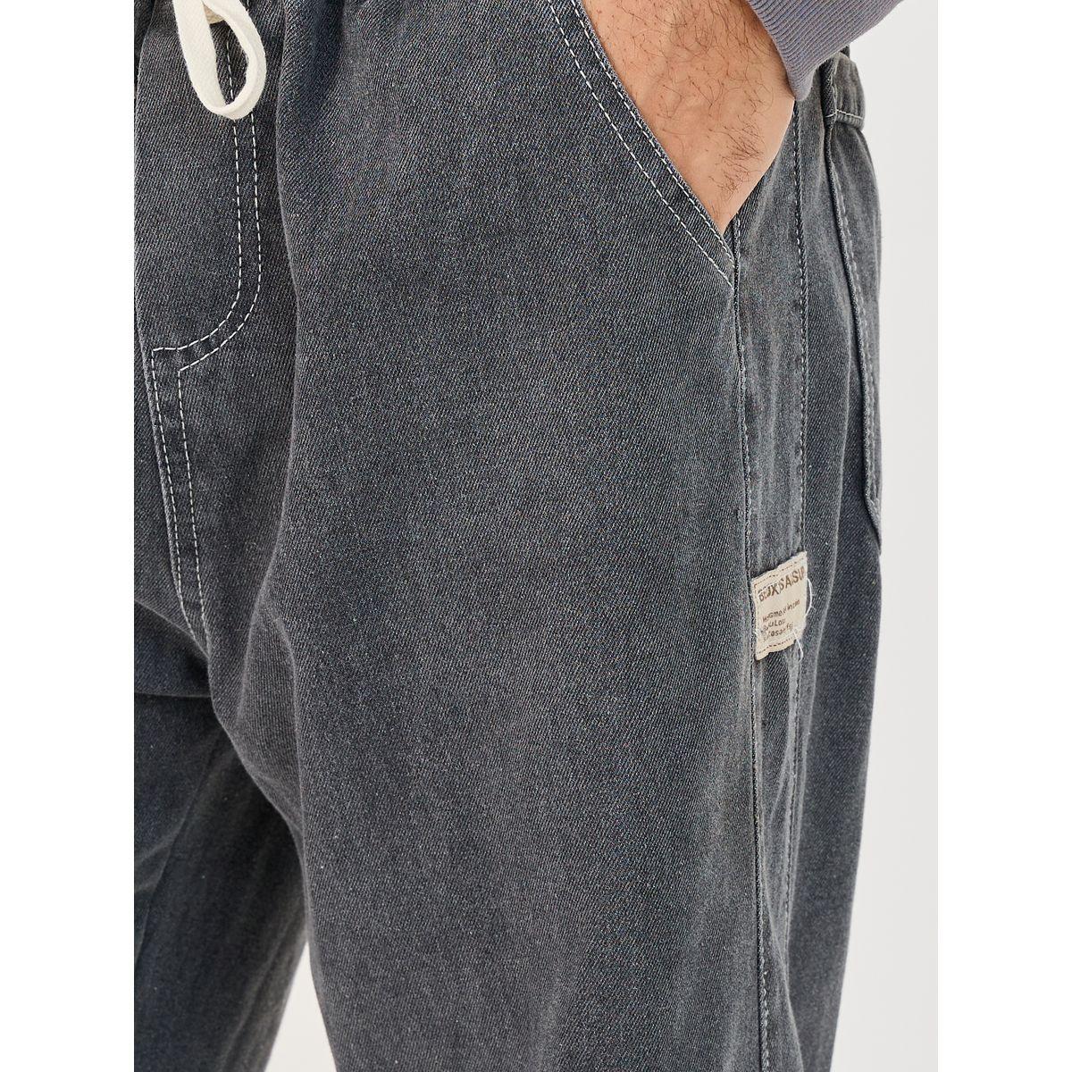 جينز قطن بقصة مريحة ورباط-men-clothing-bottoms-jeans-image-3