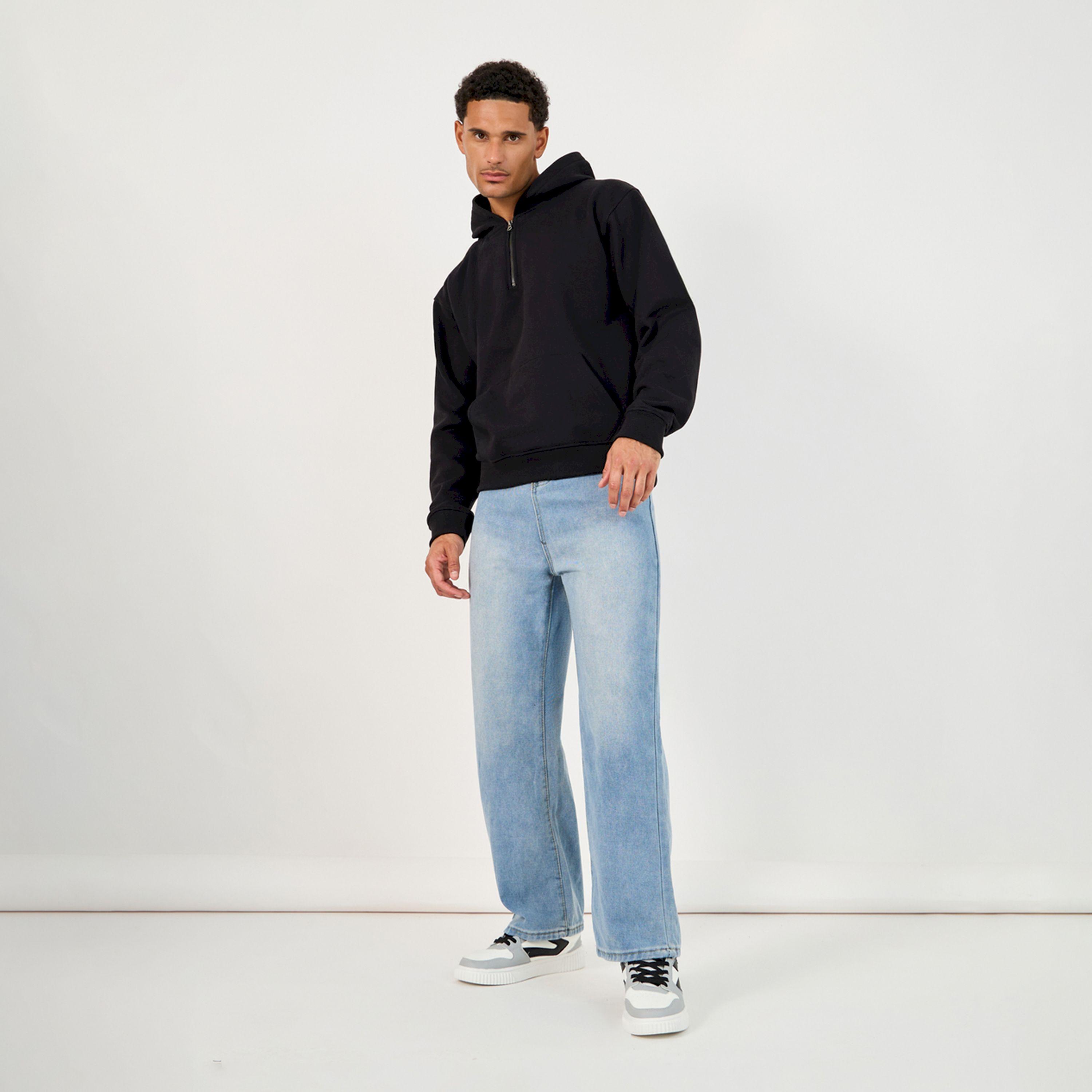 Styli Stretchy Cotton Mid Rise Loose Fit Jeans-men-clothing-bottoms-jeans-image-2