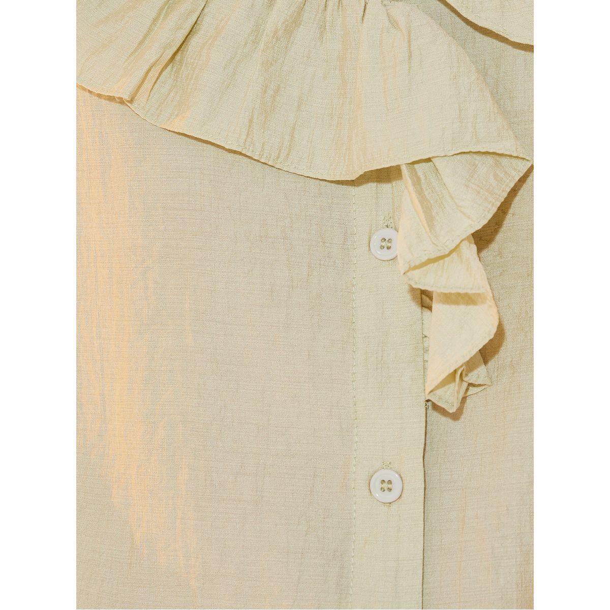 بلوزة سادة بأكمام طويلة وكشكش-women-clothing-shirtsandblouses-shirts-image-2