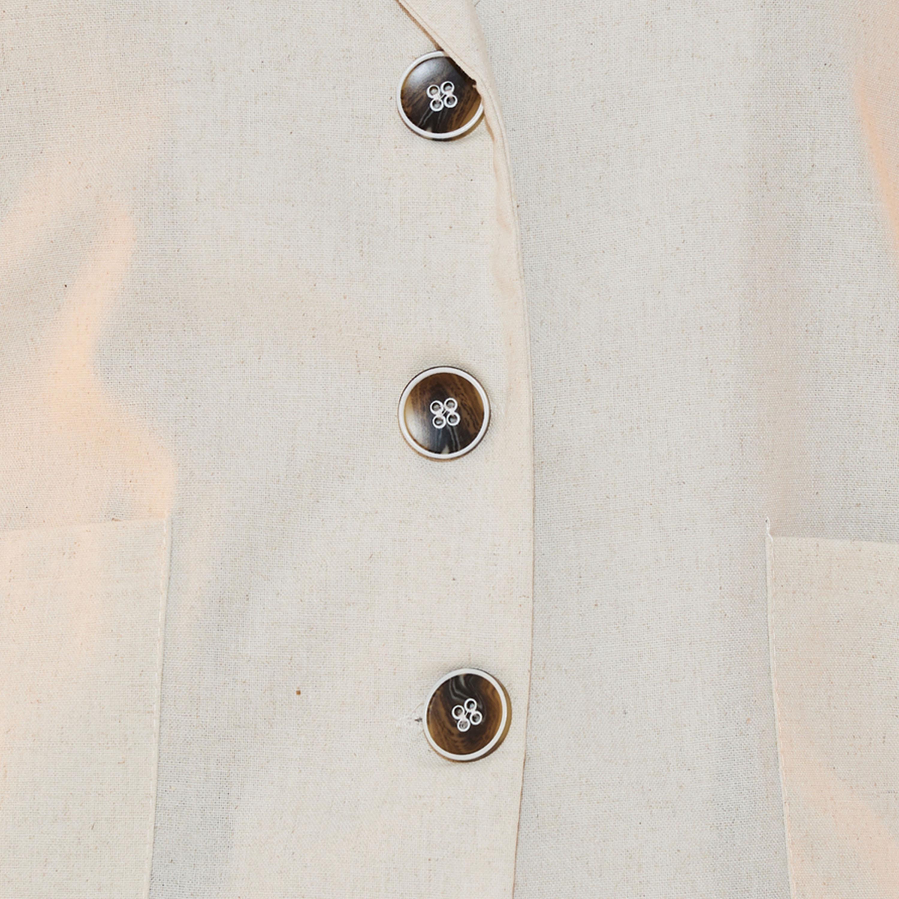 Take Two Solid Pocket Detail Short Sleeve Blazer-women-clothing-coatsandjackets-blazers-image-3