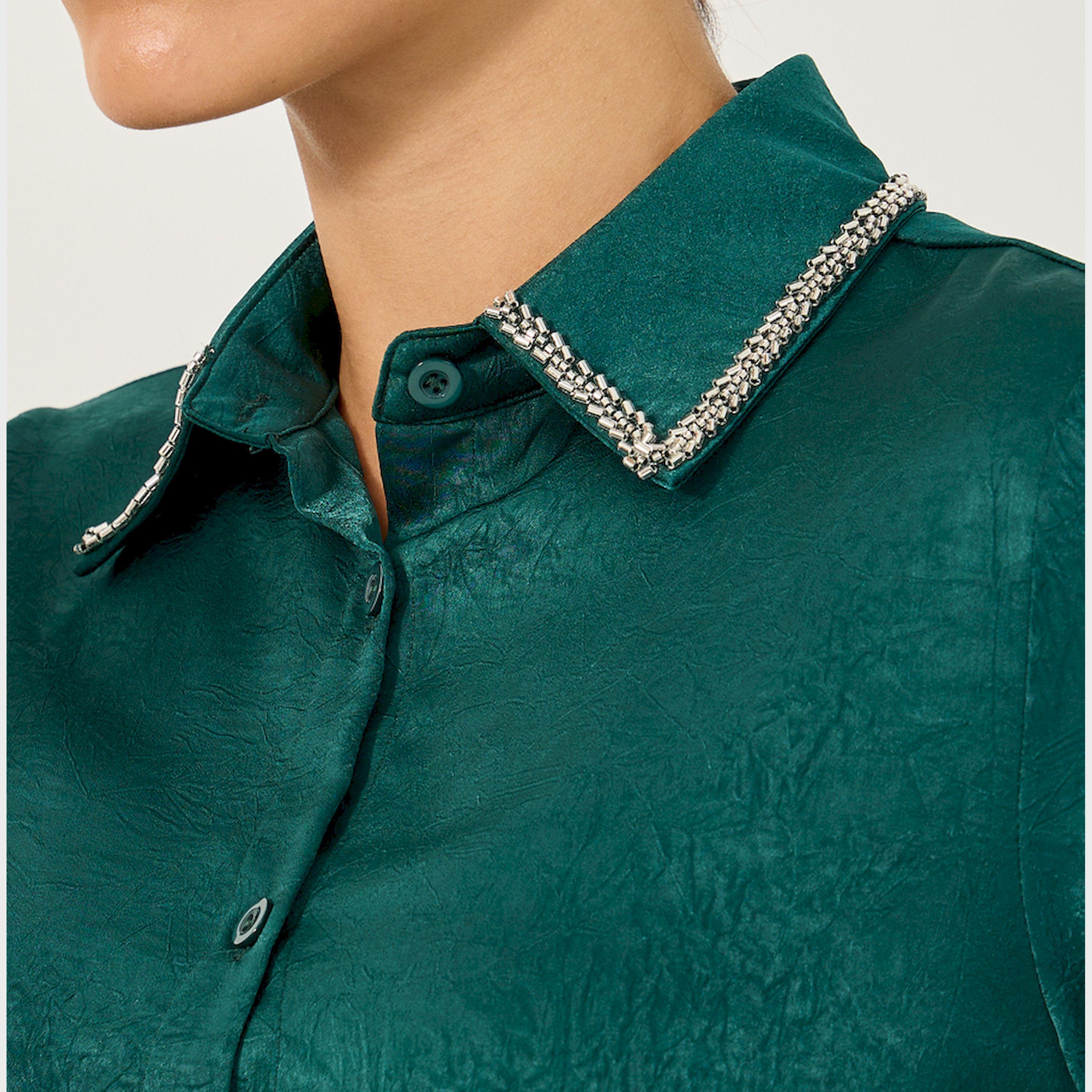 Styli Textured Embellished Spread Collar Regular Fit Shirt-women-clothing-shirtsandblouses-shirts-image-3