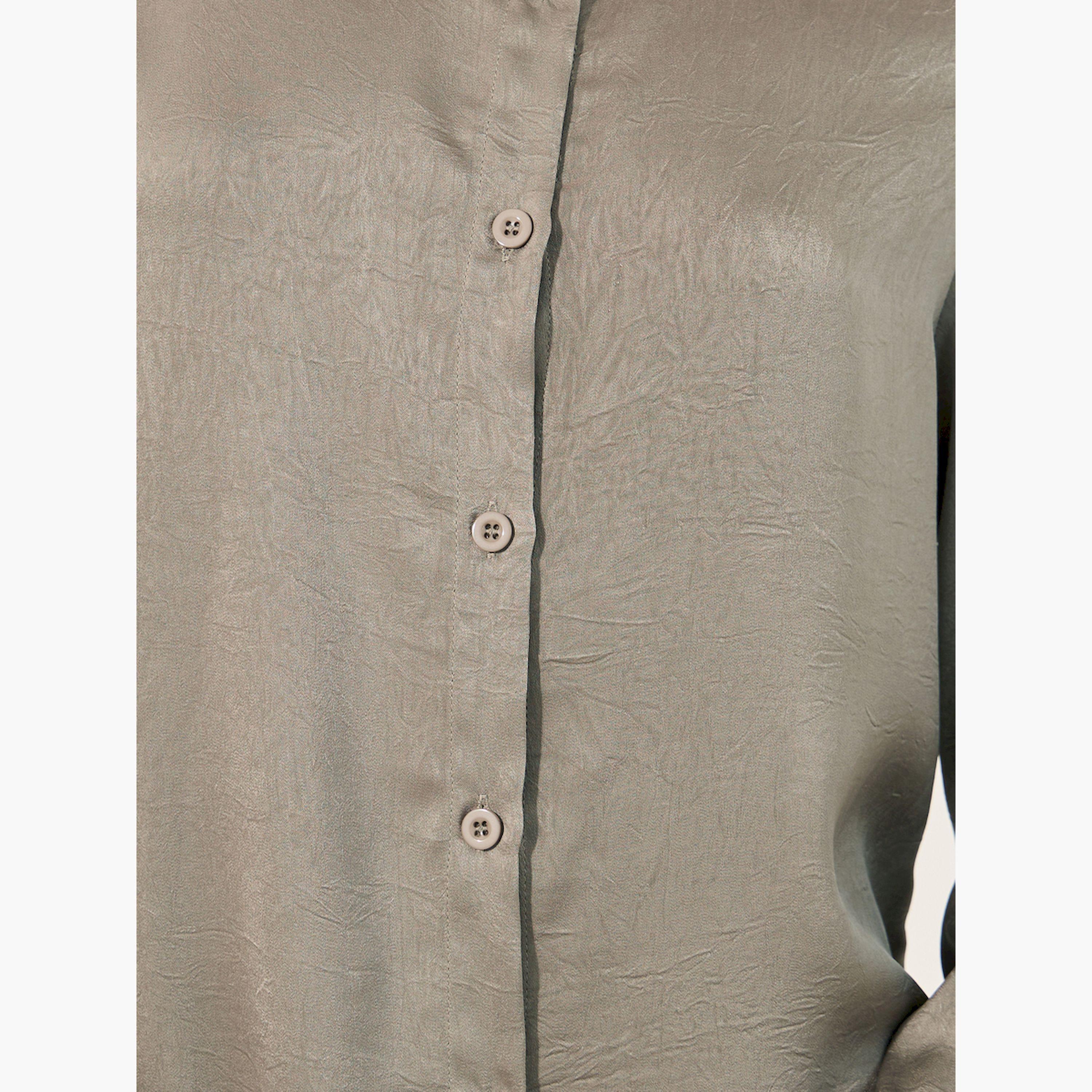 ستايلي - قميص بياقة واسعة ومزخرف-women-clothing-shirtsandblouses-shirts-image-5
