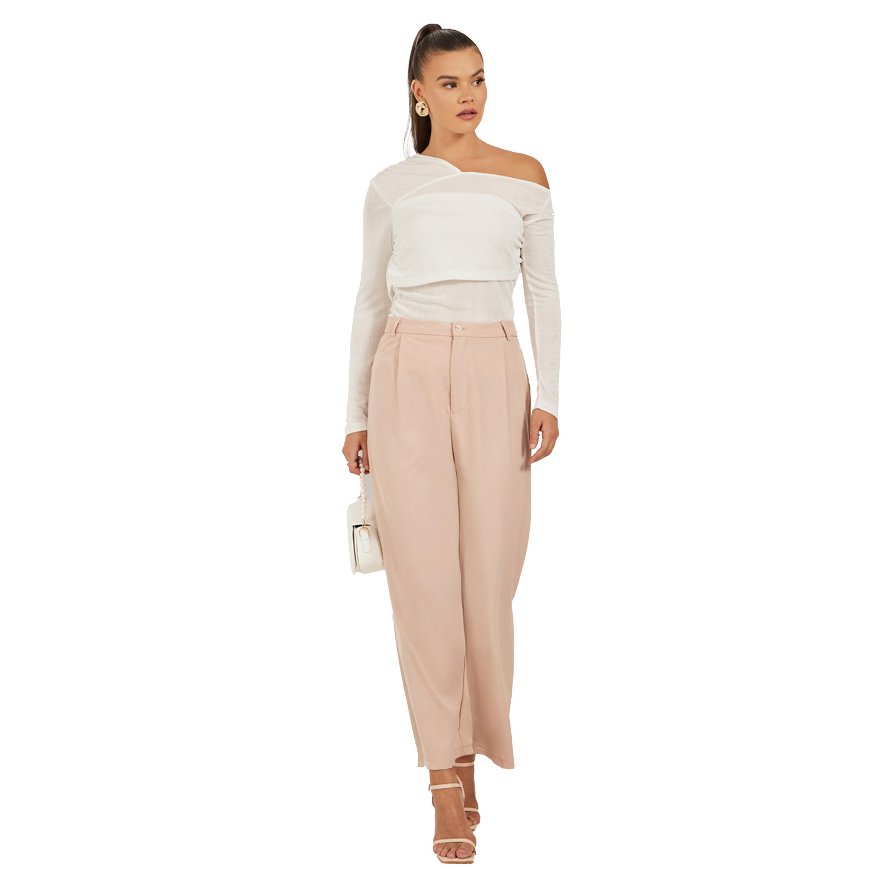 Styli One Shoulder Long Sleeve Knit Top-women-clothing-tshirts-image-2