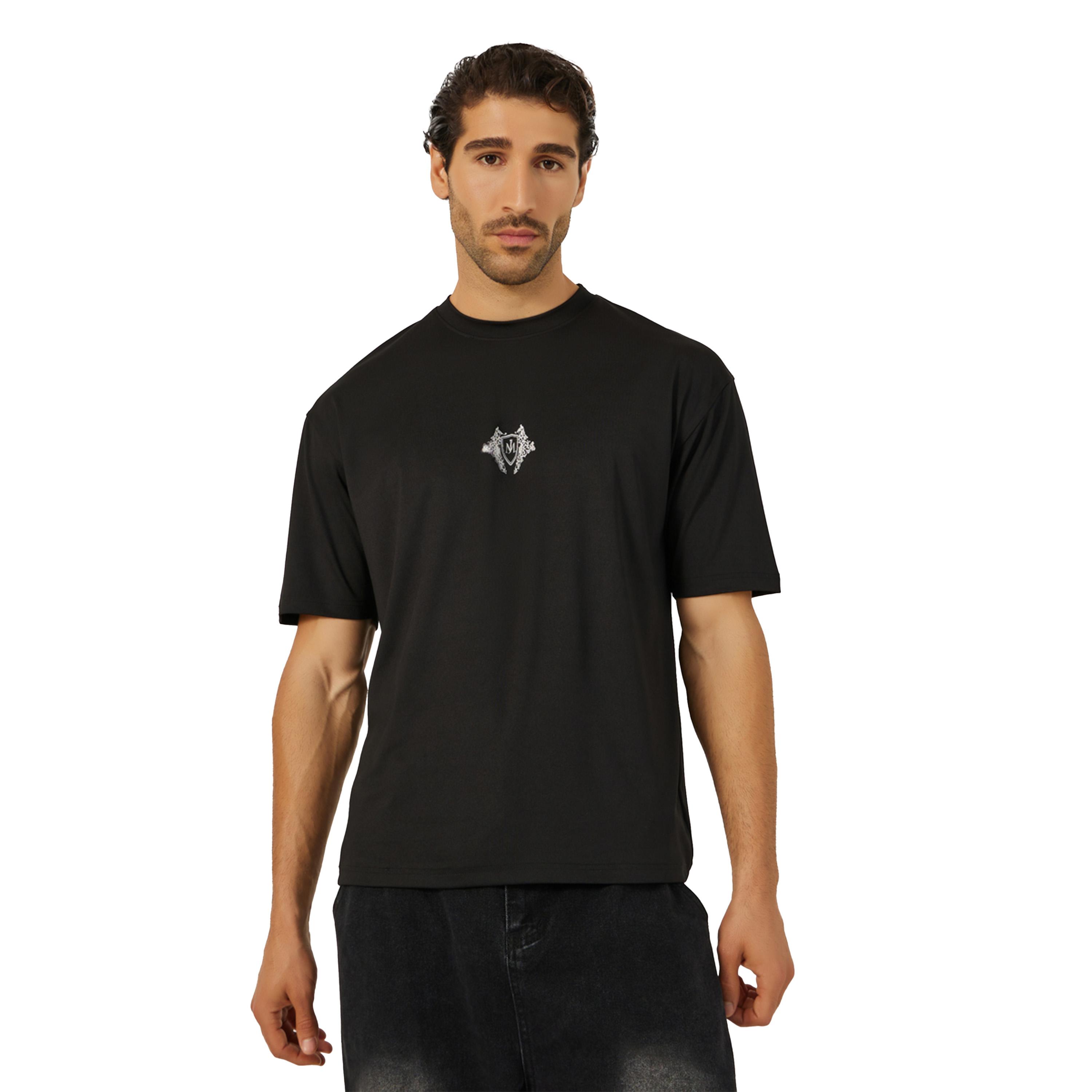 Styli Michael Jackson Character Graphic Print Oversized T-Shirt-men-clothing-tshirtsandpolos-tshirts-image-1