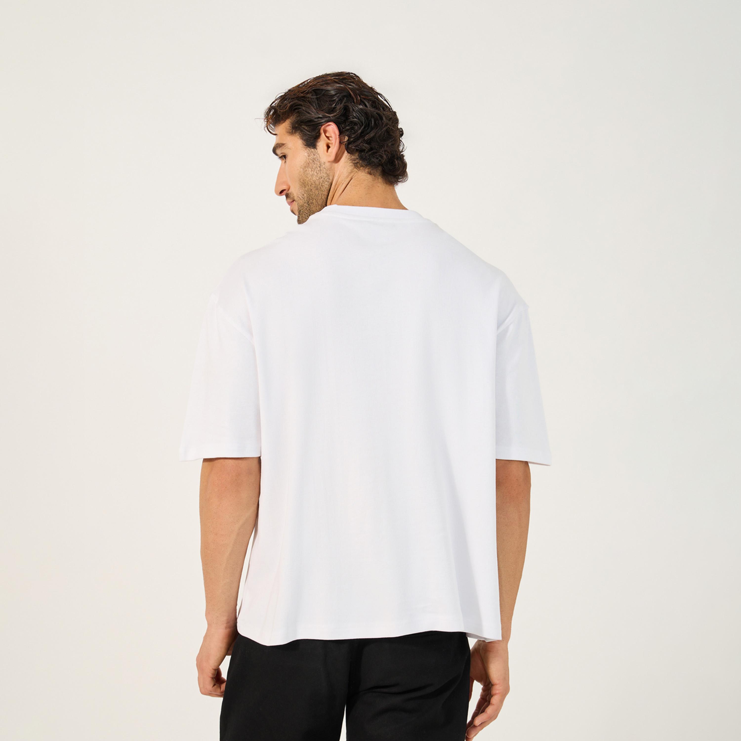 Styli Graphic Print Short Sleeve Oversized T-Shirt-men-clothing-tshirtsandpolos-tshirts-image-4