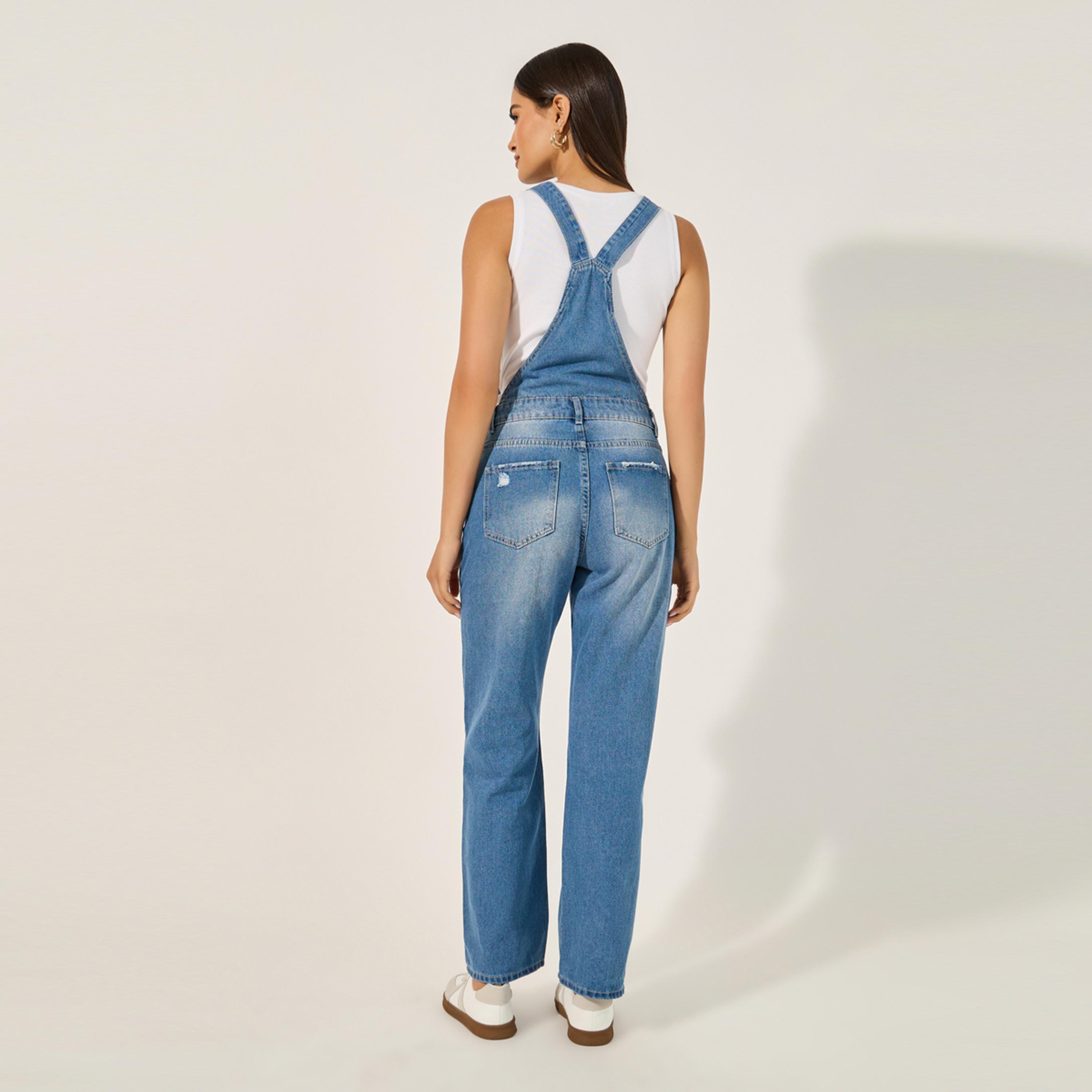 Styli Denim Dungaree Style In Straight Leg Fit-women-clothing-jumpsuits-image-5