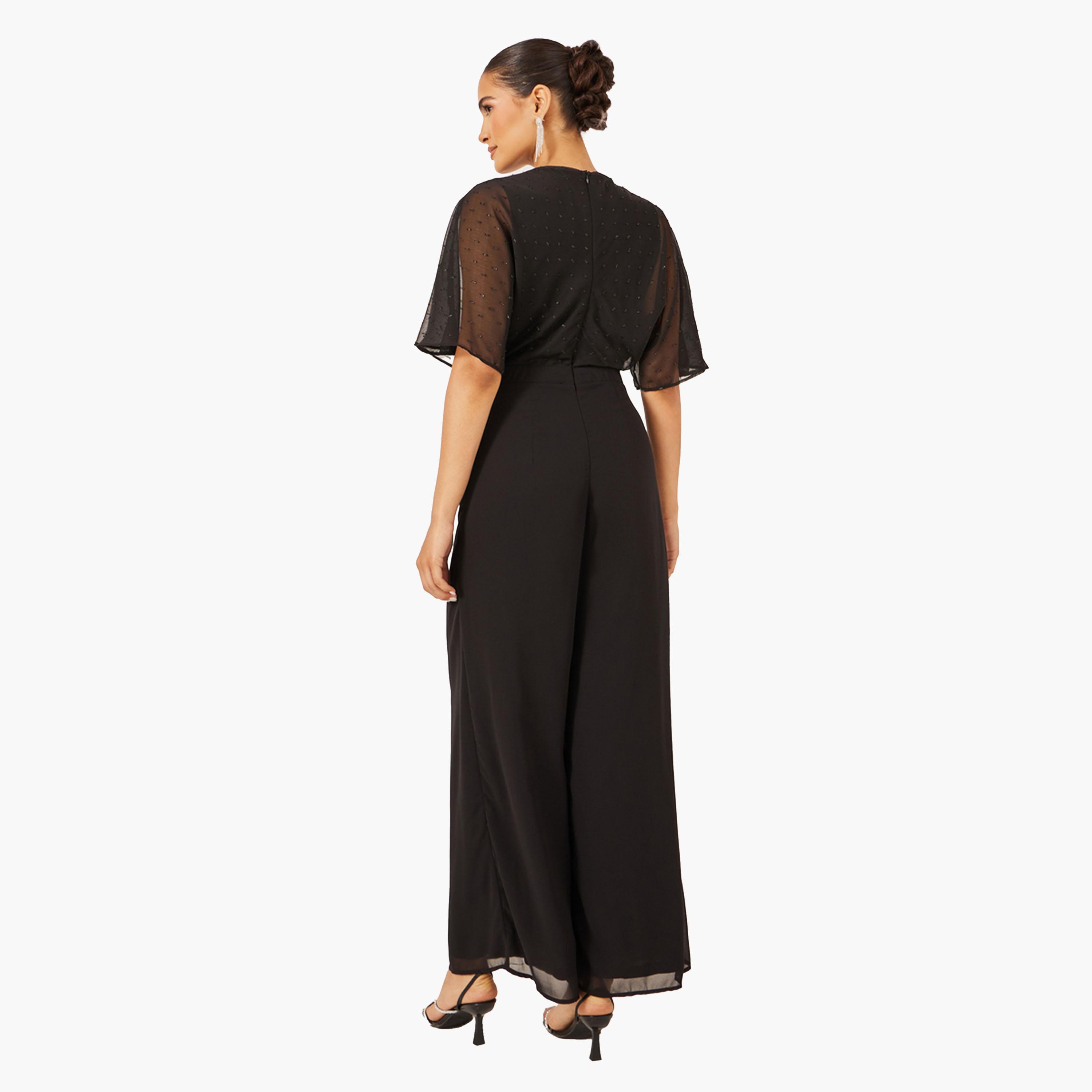Styli Textured Dobby V-Neck Jumpsuit-women-clothing-jumpsuits-image-5
