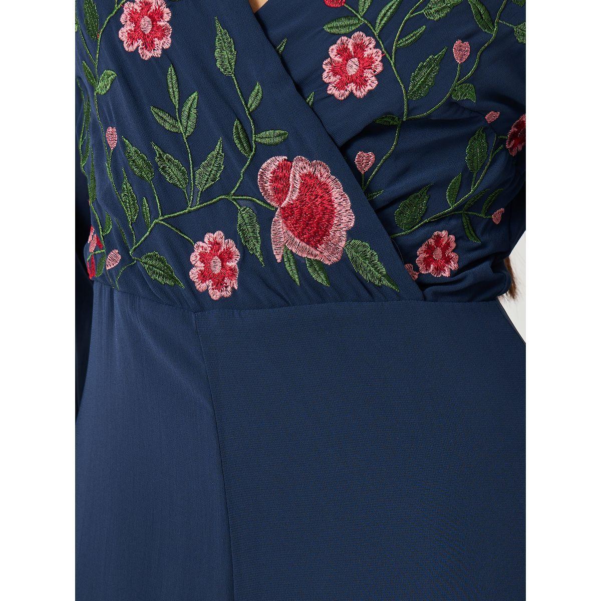 جمبسوت بأرجل واسعة وأكمام كيب-women-clothing-jumpsuits-image-3