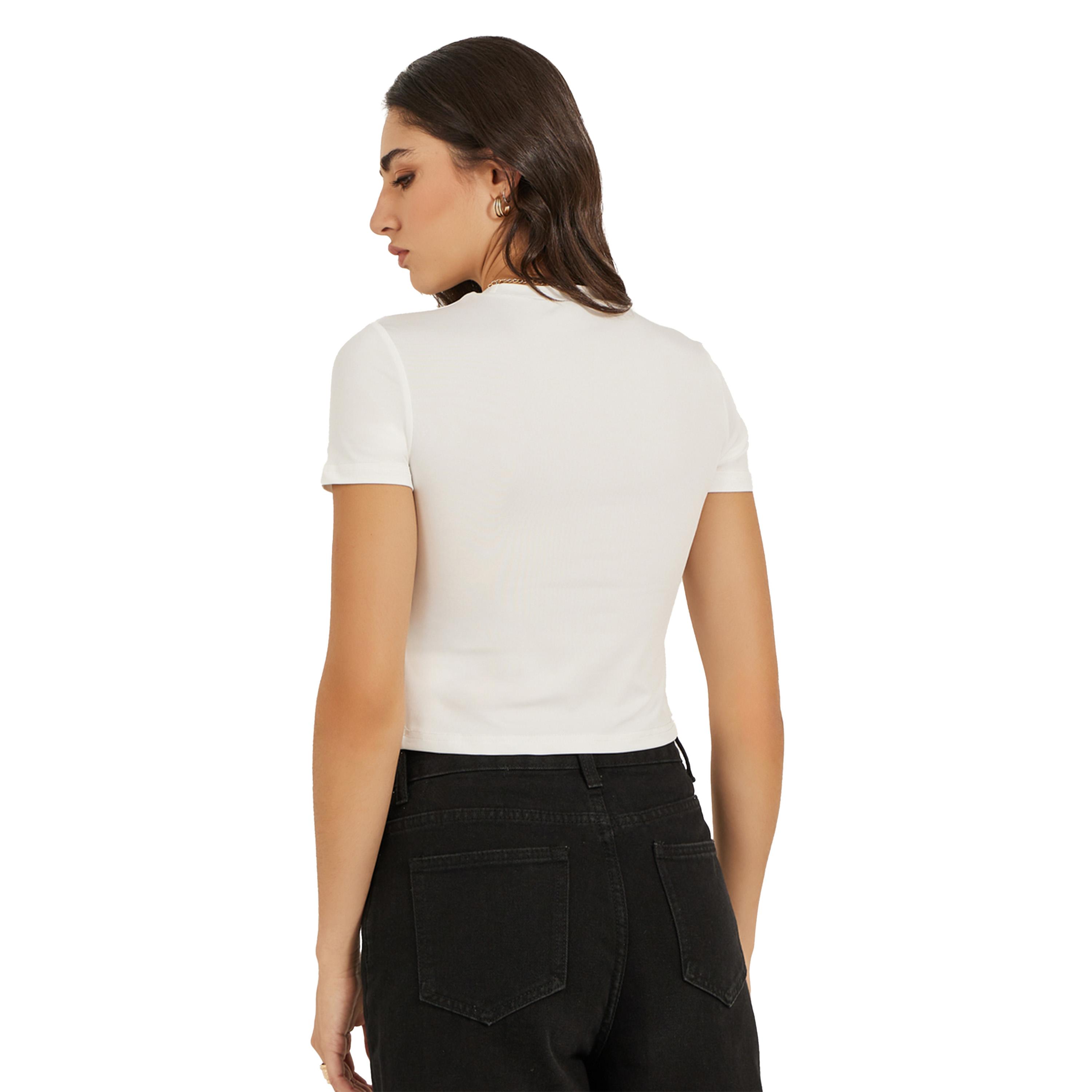 Styli Graphic Print Round Neck Fitted Crop T-Shirt-women-clothing-tshirts-image-4