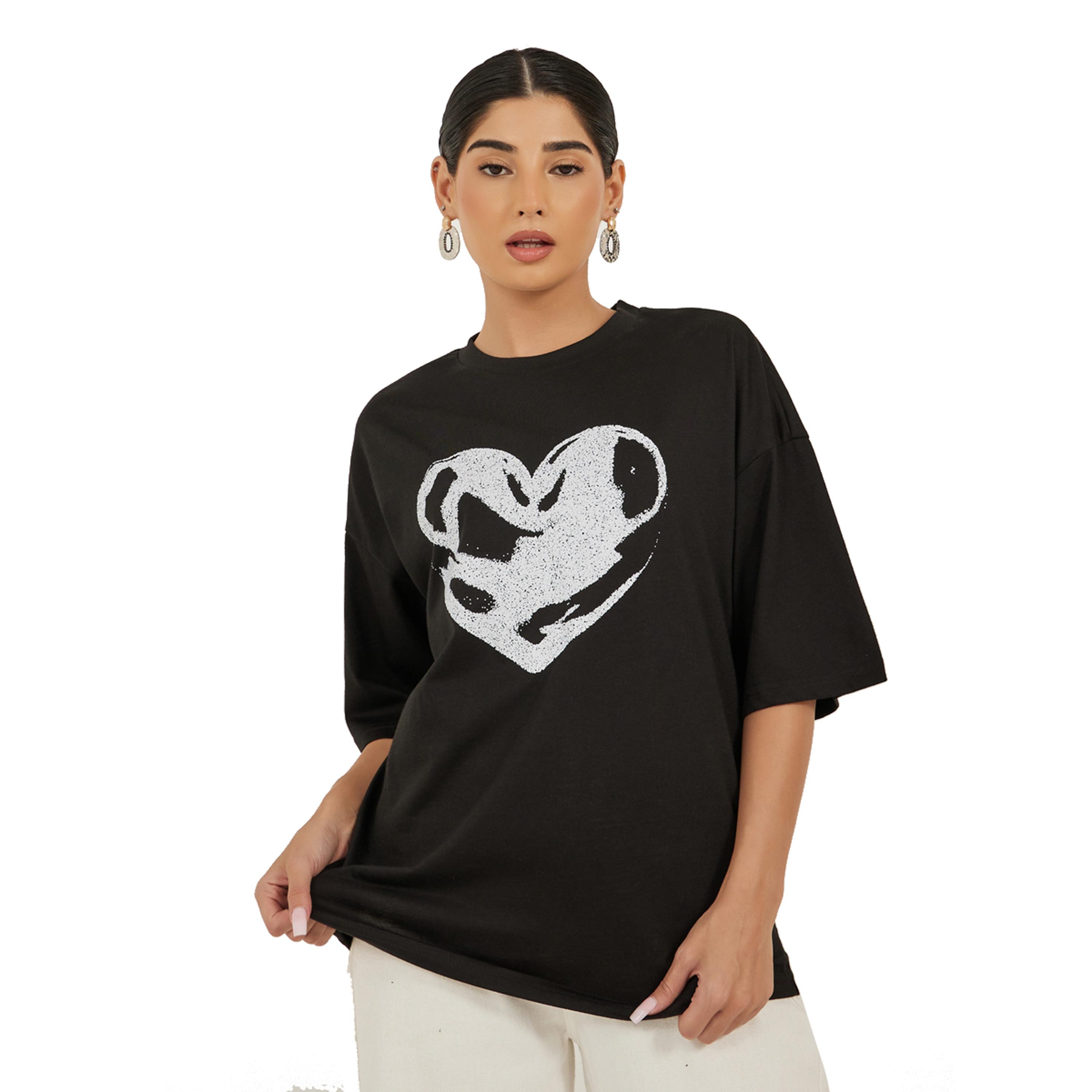 Styli Graphic Print Oversized Round Neck T-Shirt-women-clothing-tshirts-image-3