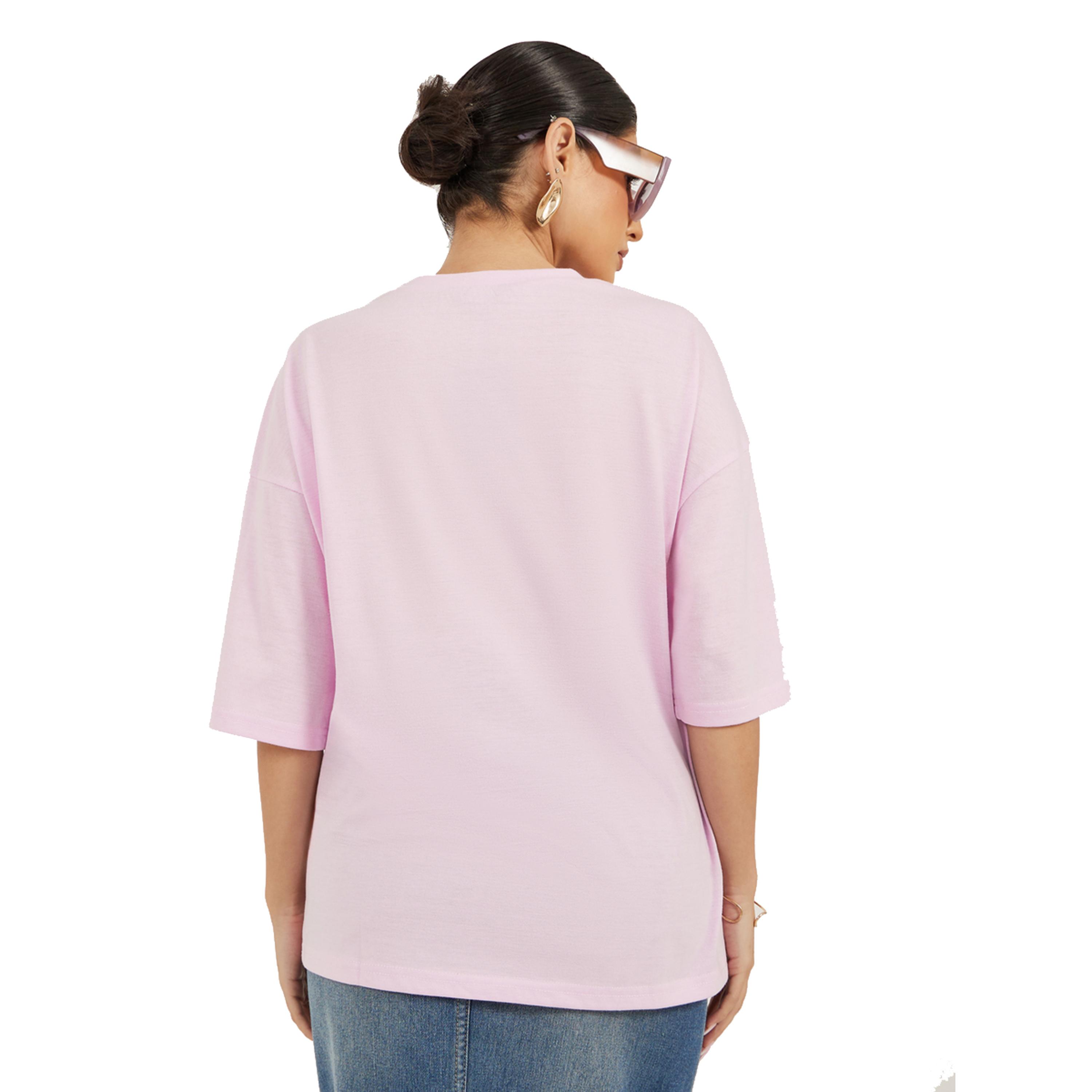 Styli Graphic Print Oversized Round Neck T-Shirt-women-clothing-tshirts-image-5