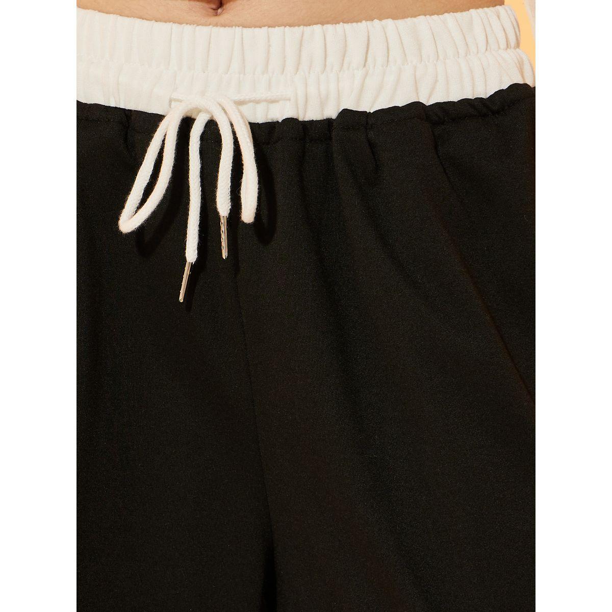 بنطال سادة بأرجل واسعة وخصر عريض-women-clothing-bottoms-trousers-image-2