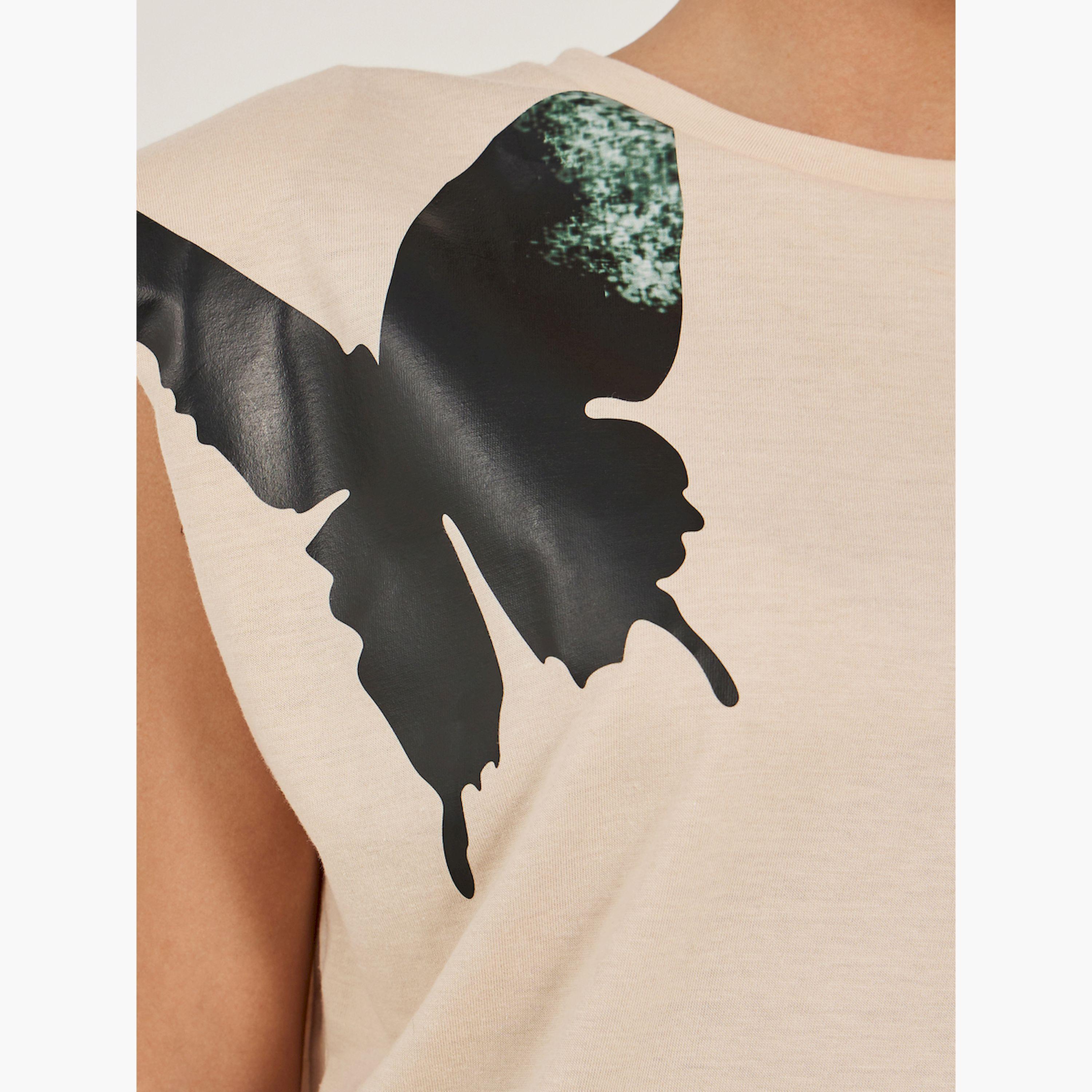 Styli Graphic Print Padded Shoulder Sleeveless T-Shirt-women-clothing-tshirts-image-3