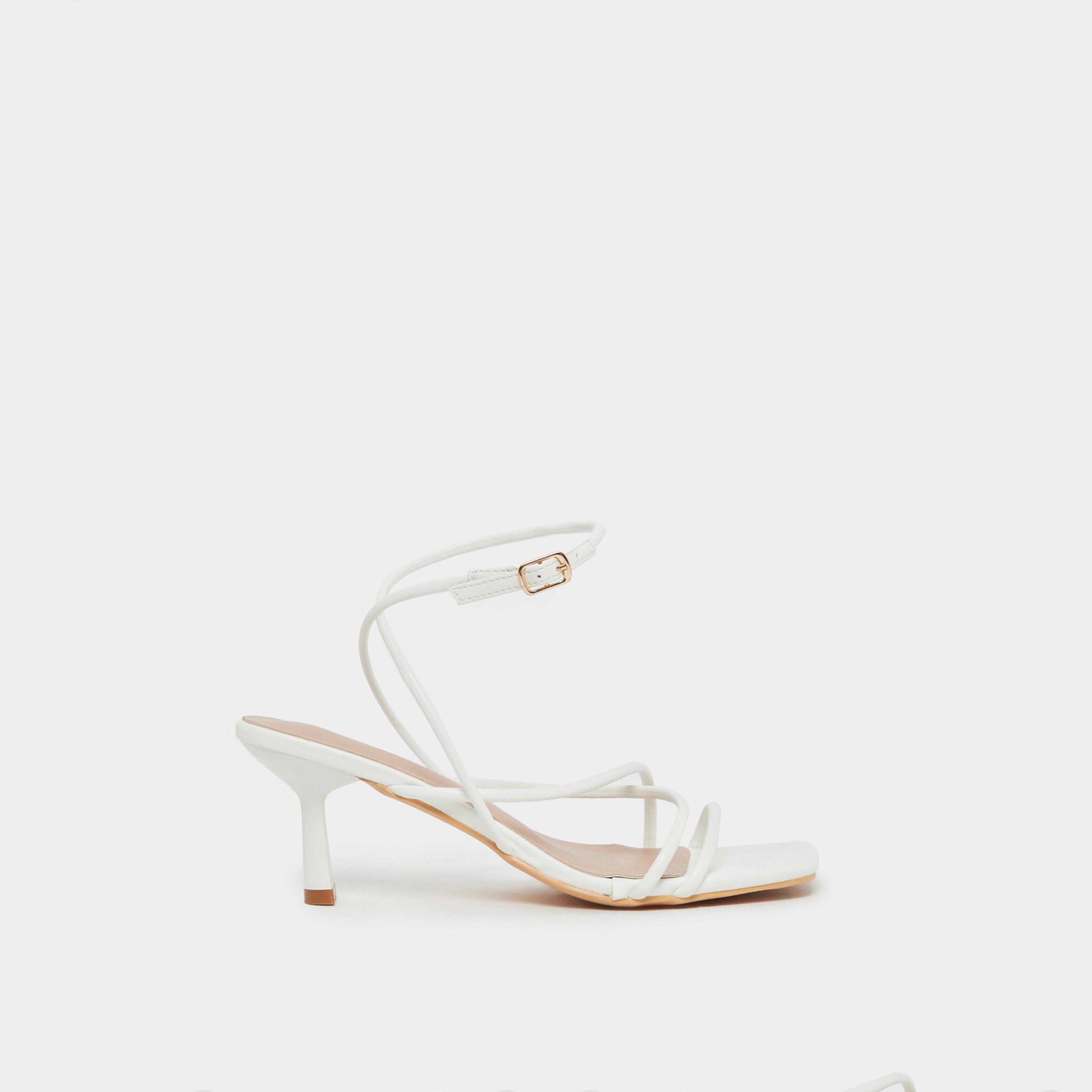 ستايلي - صندل بكعب ستيليتو مفتوح من الأمام مع أربطة-women-shoes-sandals-heeled-image-1