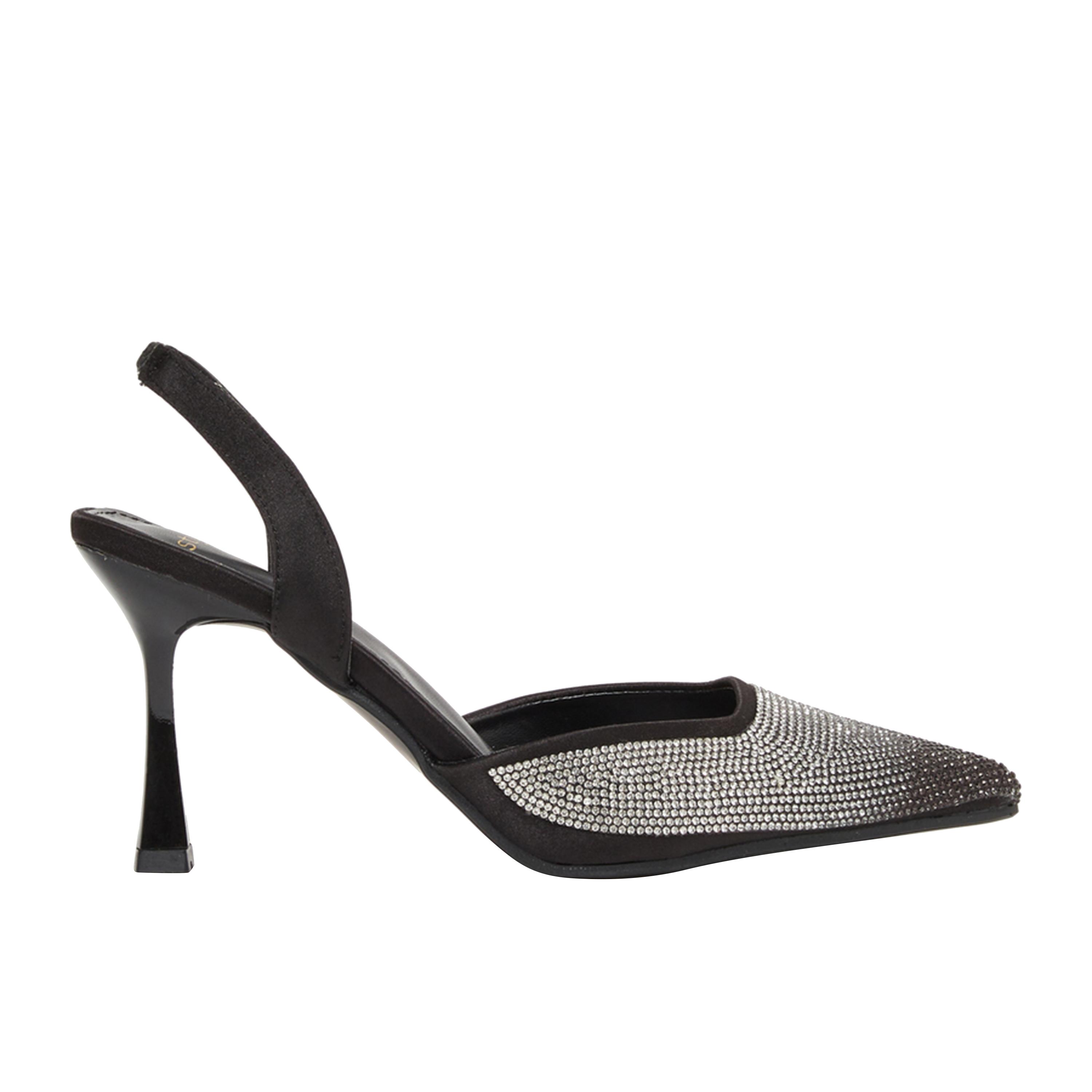 Styli Embellished Ankle Strap Stiletto Heel Shoes-women-shoes-heels-image-1