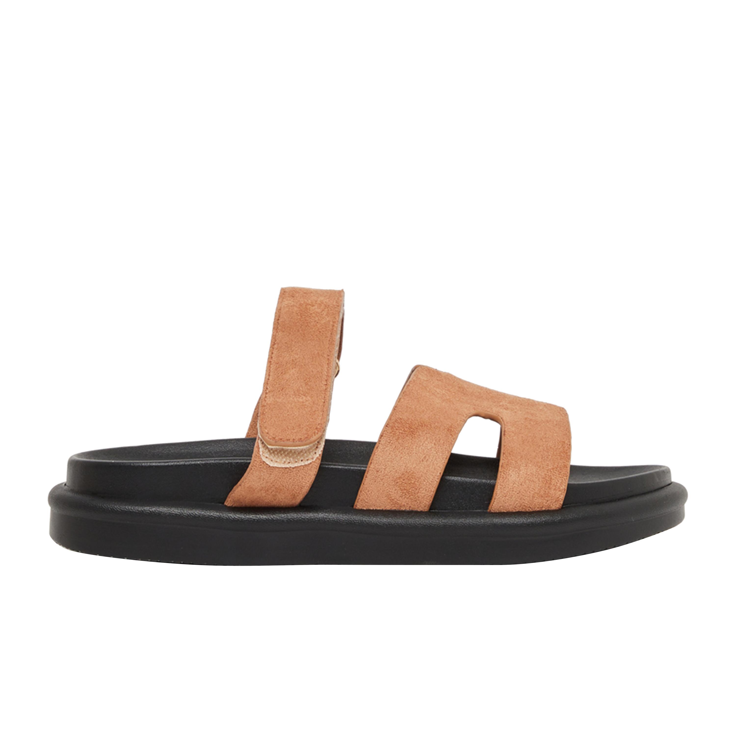 Styli Cut Out Flat Sandals-women-shoes-sandals-flats-image-1