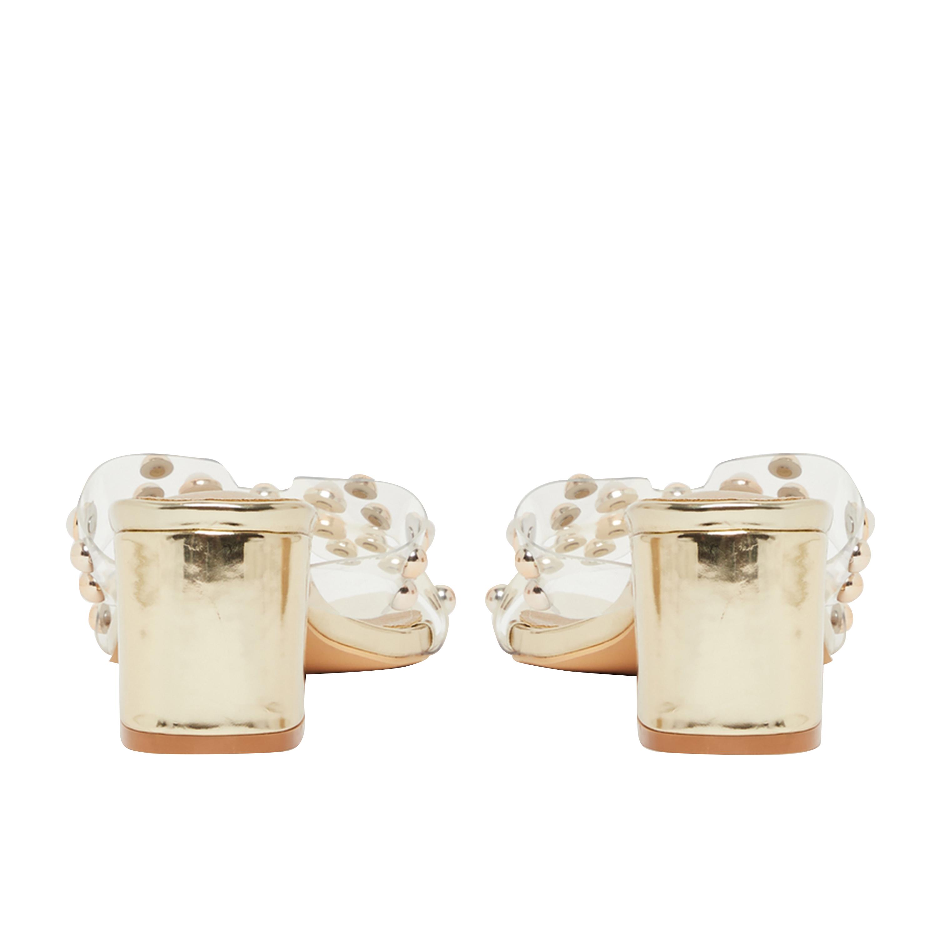 Styli Embellished Pearl Block Heel Sandals-women-shoes-heels-image-4